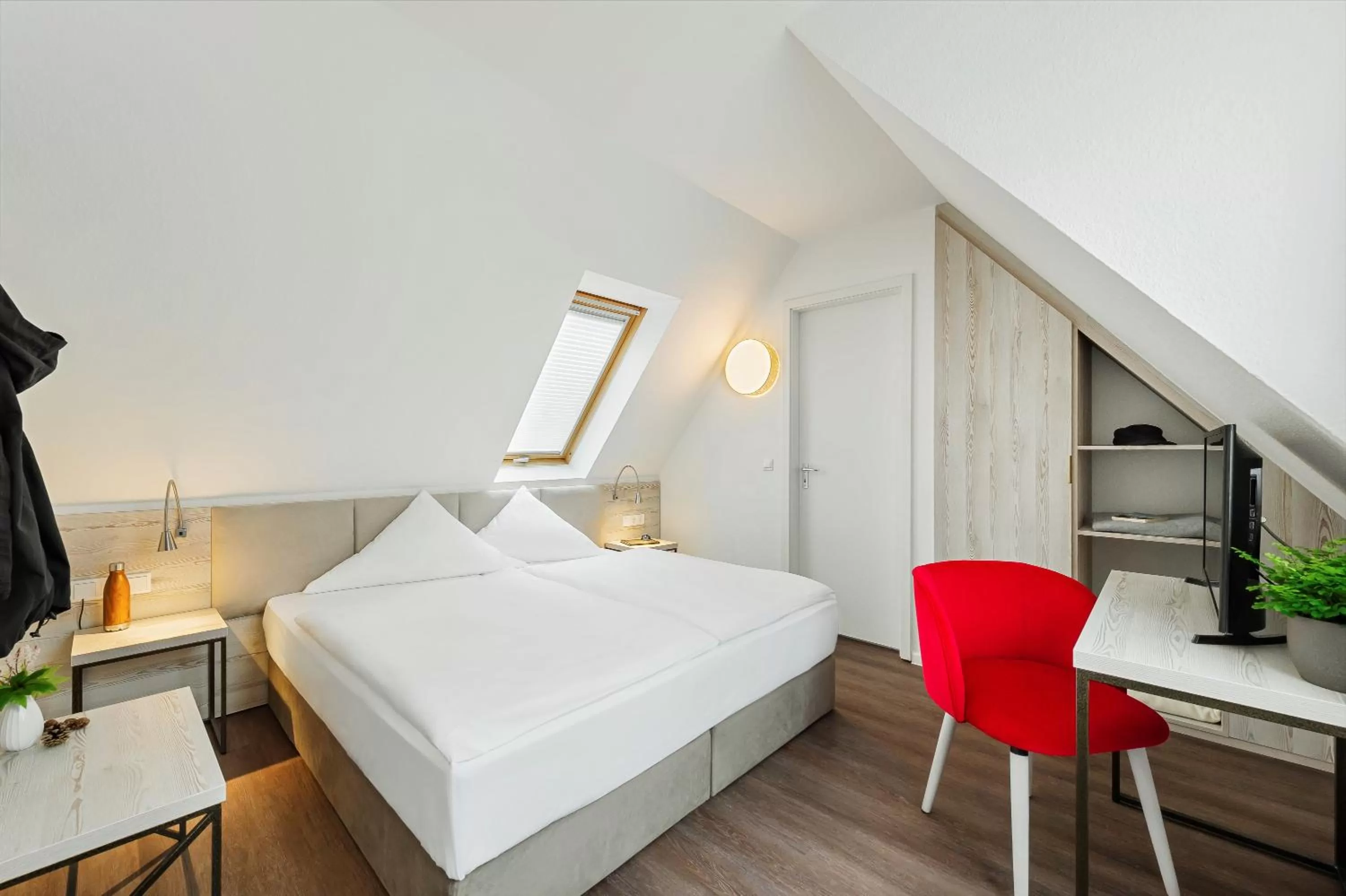 Photo of the whole room, Bed in Hotel Forsthaus