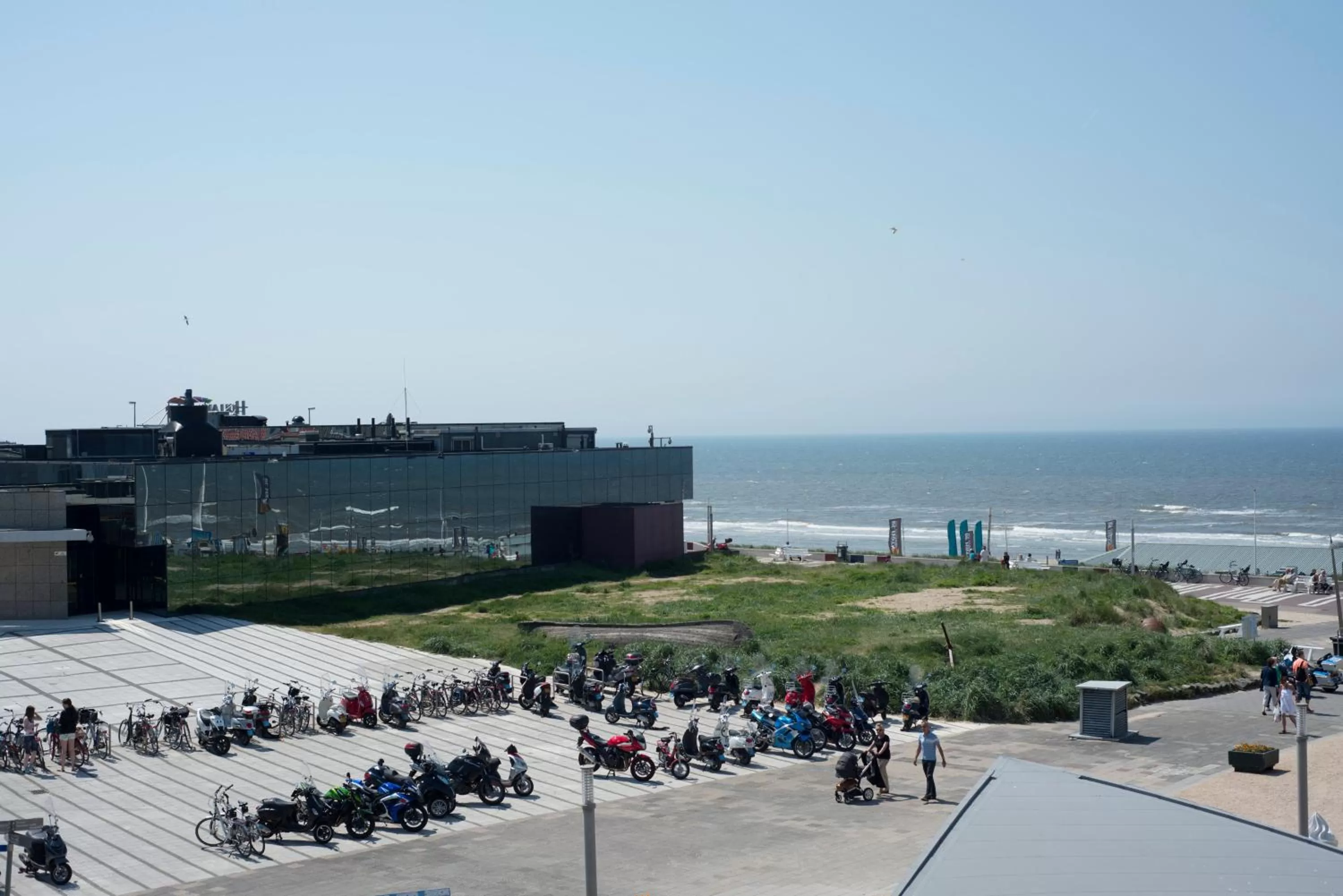 Bird's eye view in Amsterdam Beach Hotel