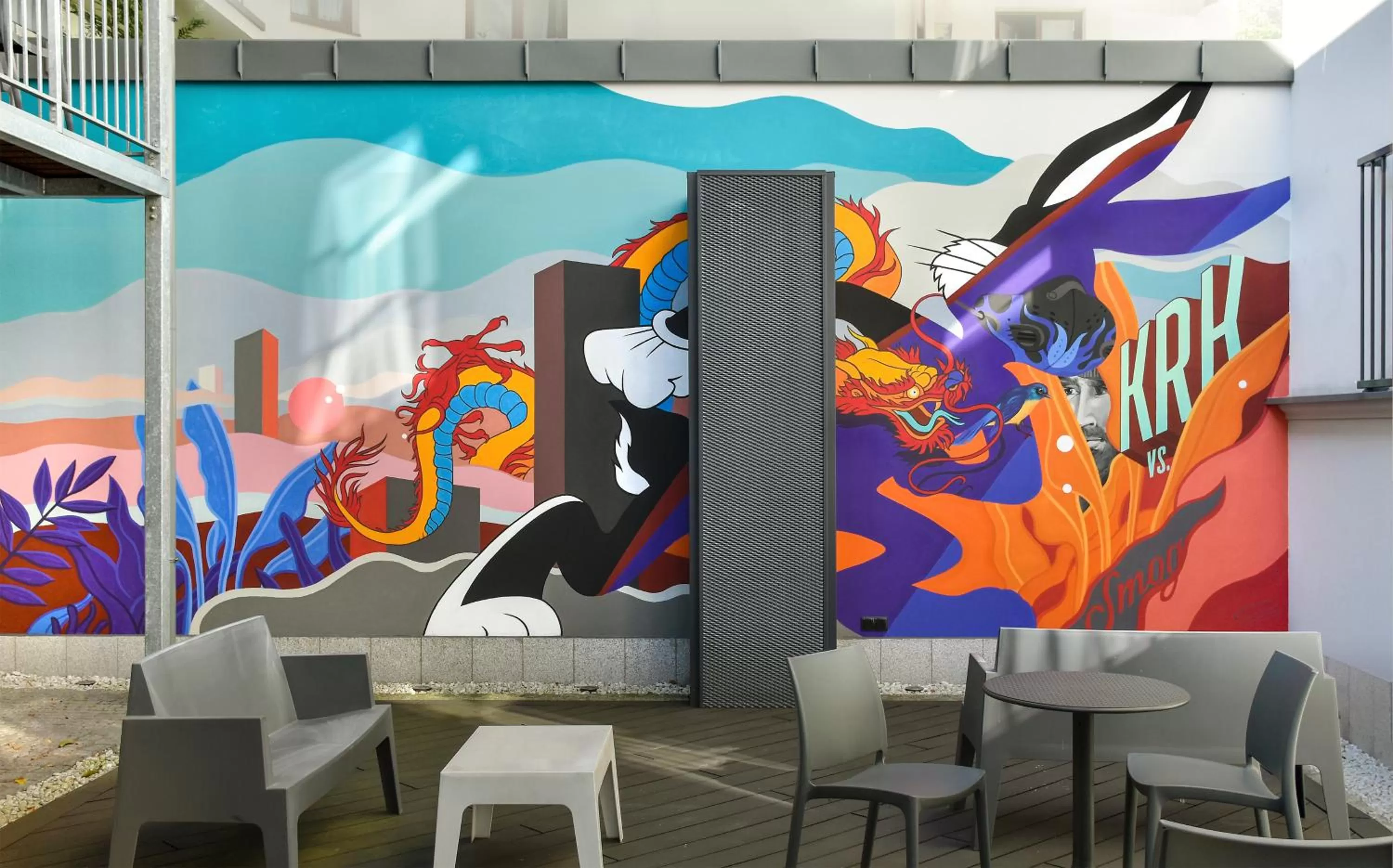 Property building in Well Well Aparthotel