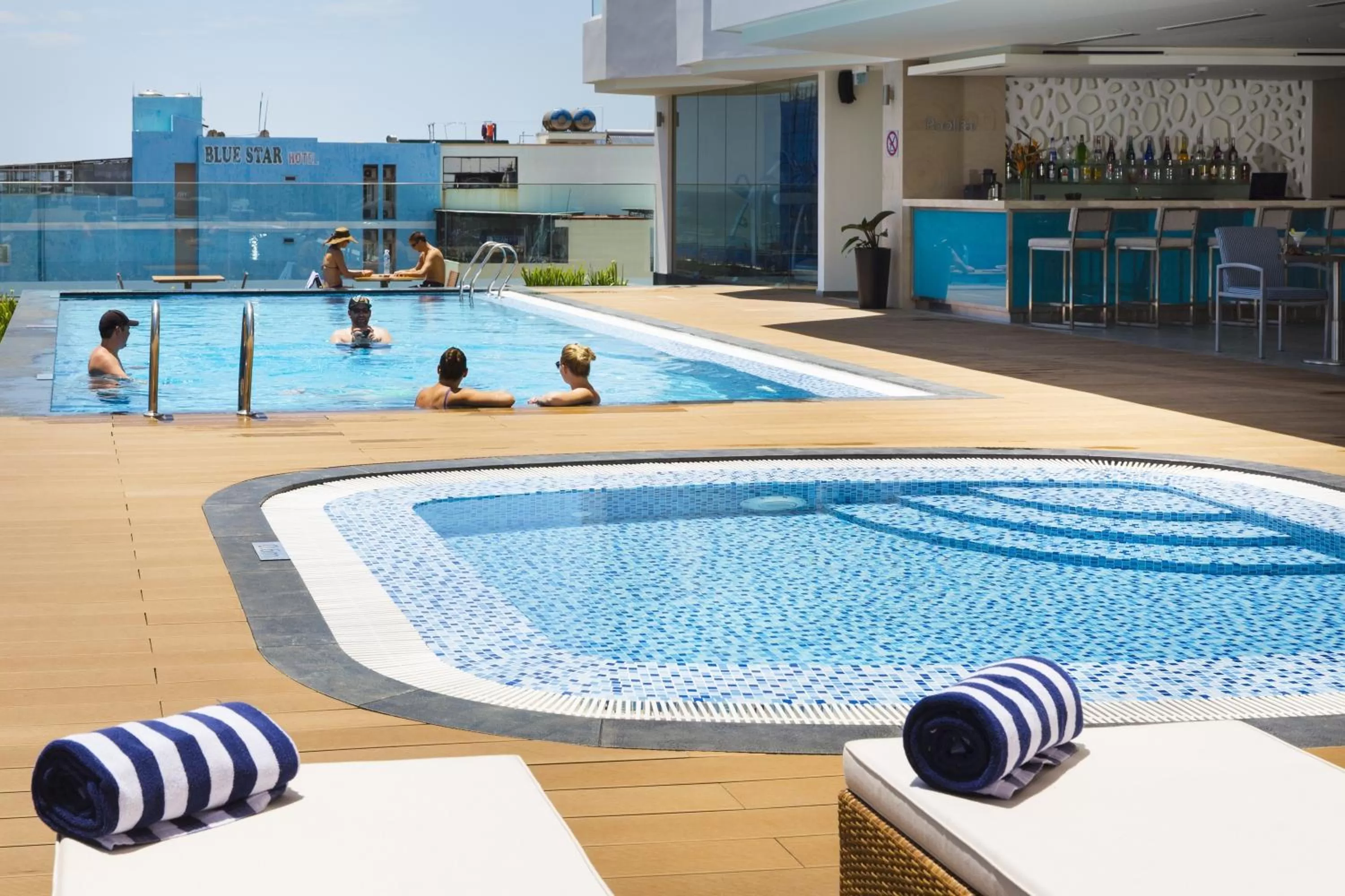 Pool view in Liberty Central Nha Trang Hotel