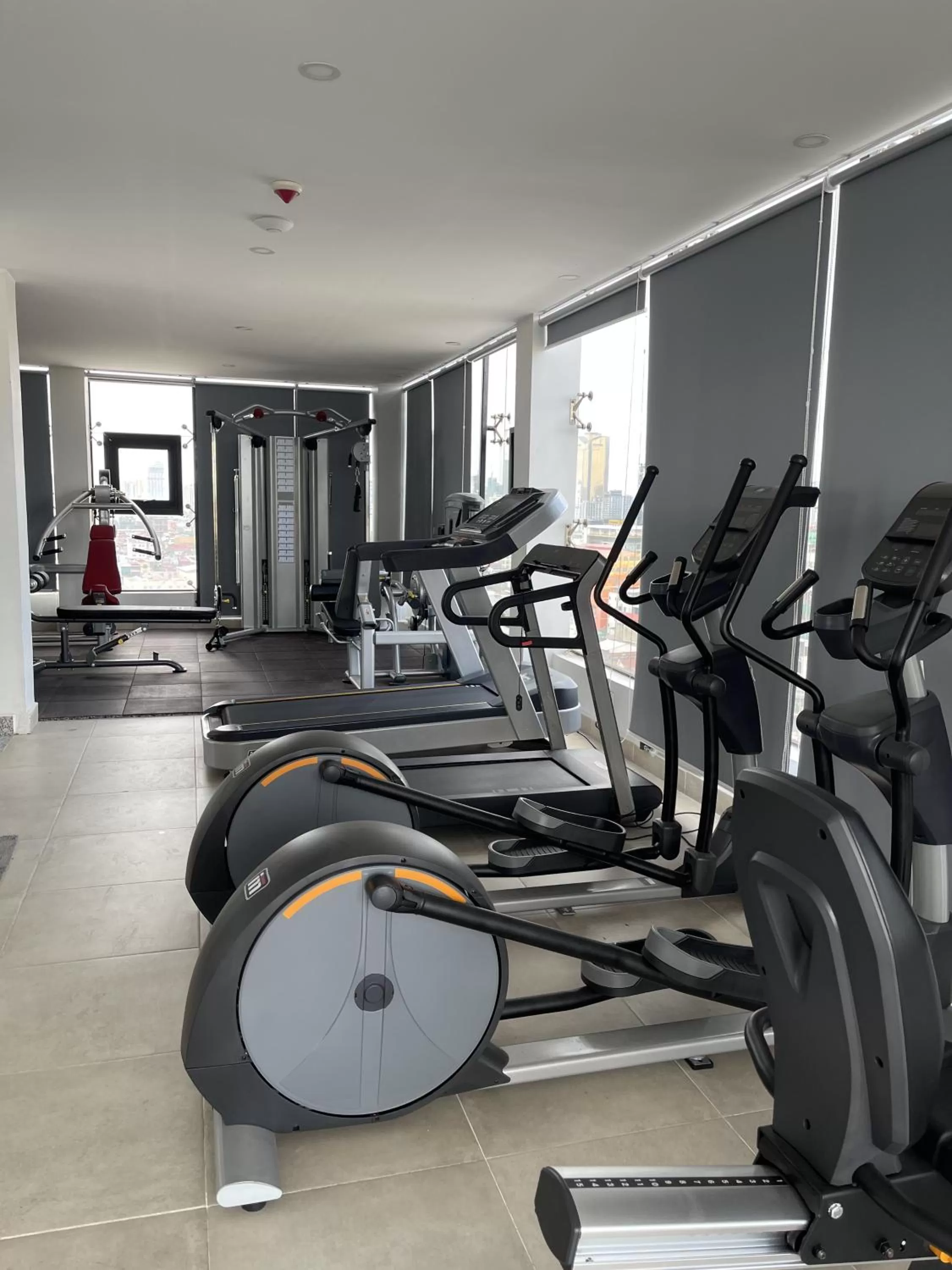 Fitness centre/facilities in Residence 110 (Hotel and Apartments)