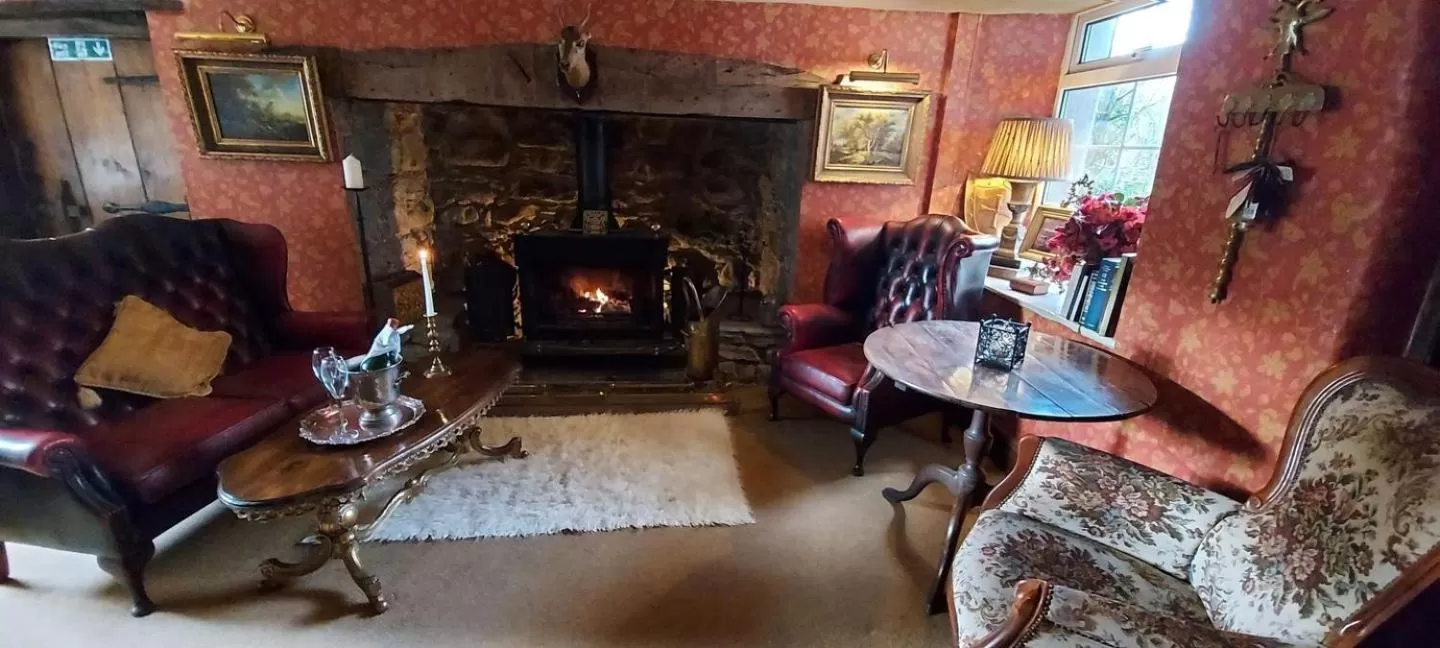 Lounge or bar, Seating Area in Glyn Isa Country House B&B and self catering Lodge