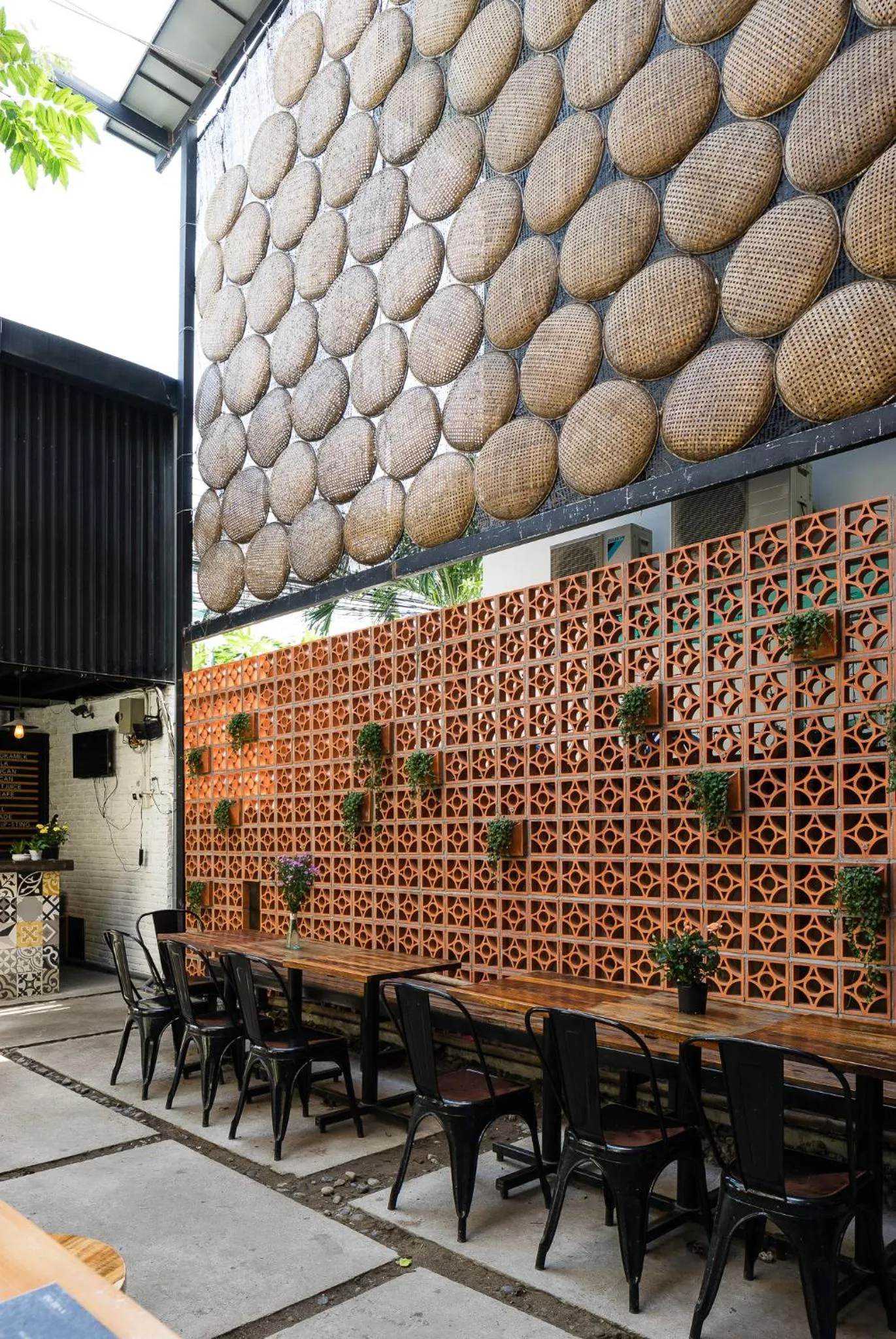 Patio in Ccasa Hostel