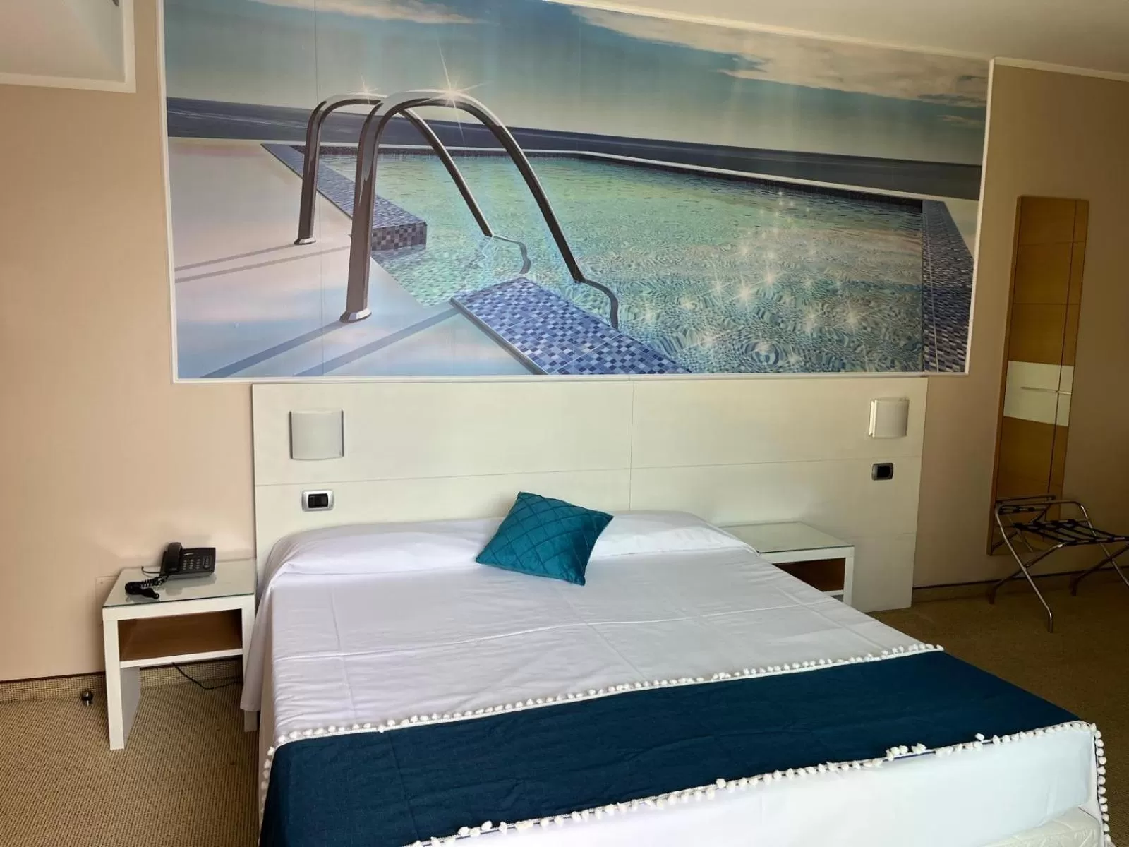 Photo of the whole room, Bed in Hotel Sporting Brugherio