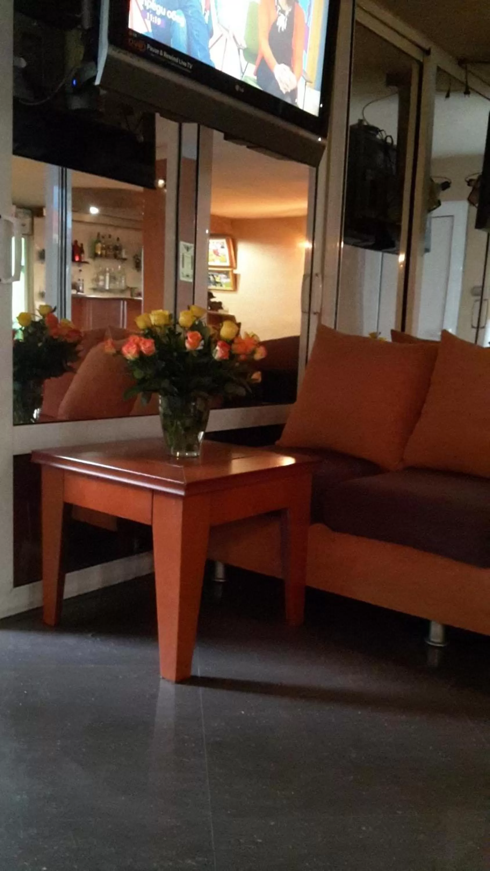 Communal lounge/ TV room in Family Hotel Kartala