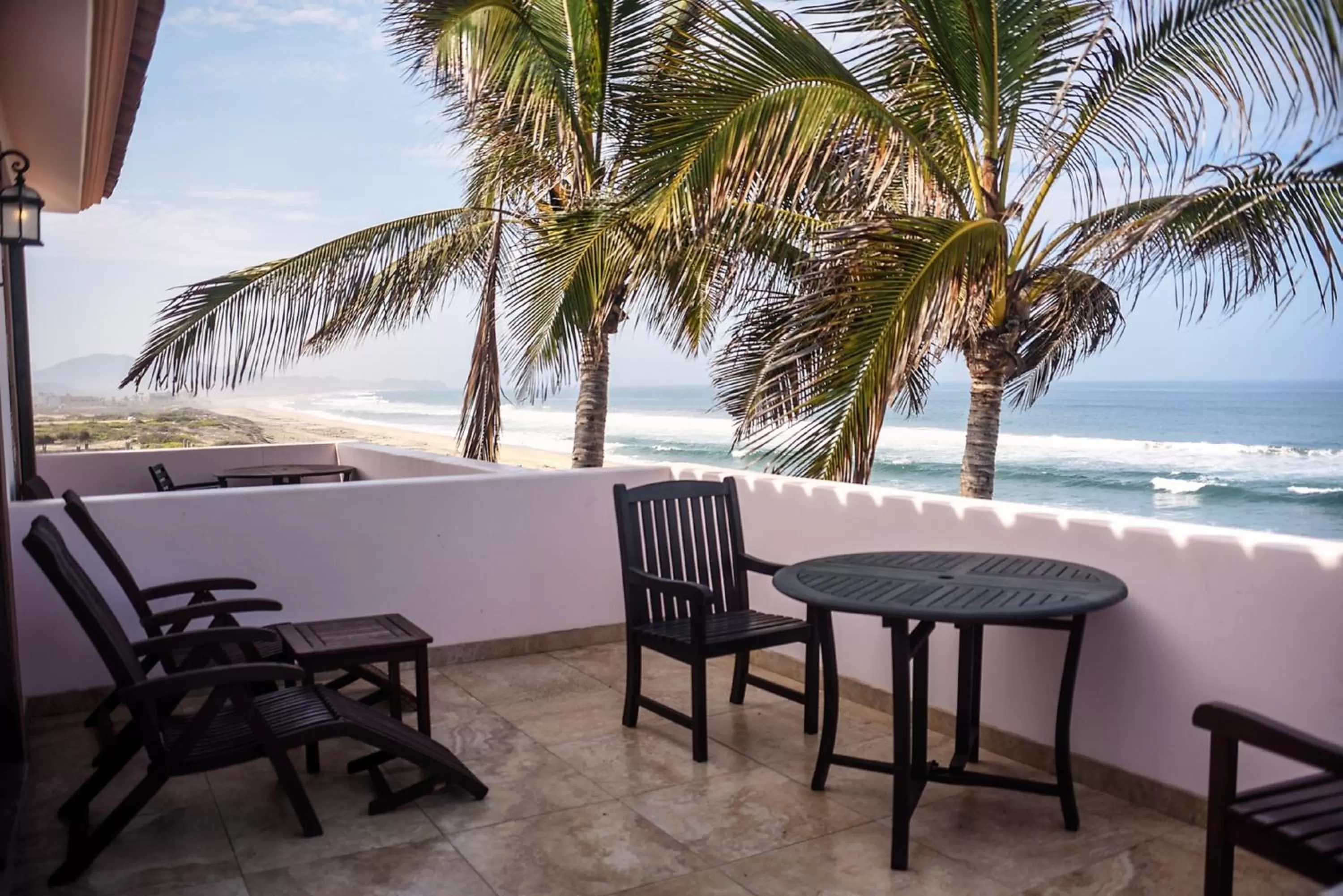 Patio in Cerritos Beach Inn