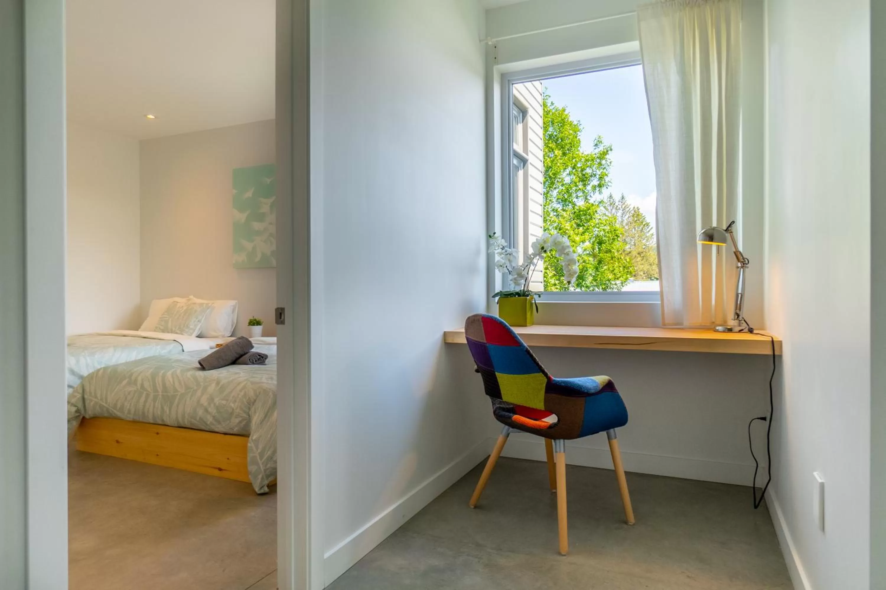 Bed in Hôtel Val-David - Appartements de la Gare