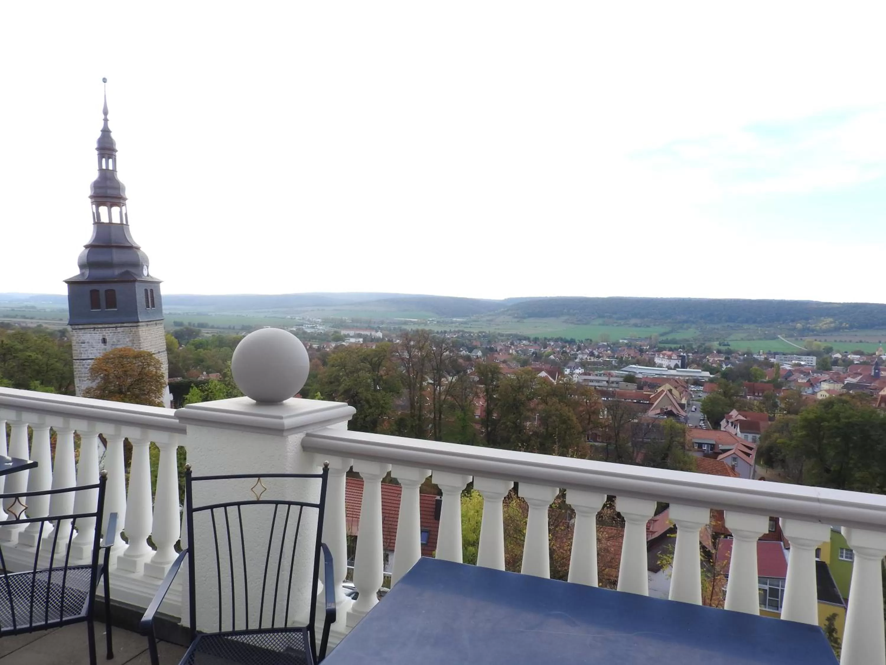 Balcony/Terrace in Hotel Residenz Bad Frankenhausen