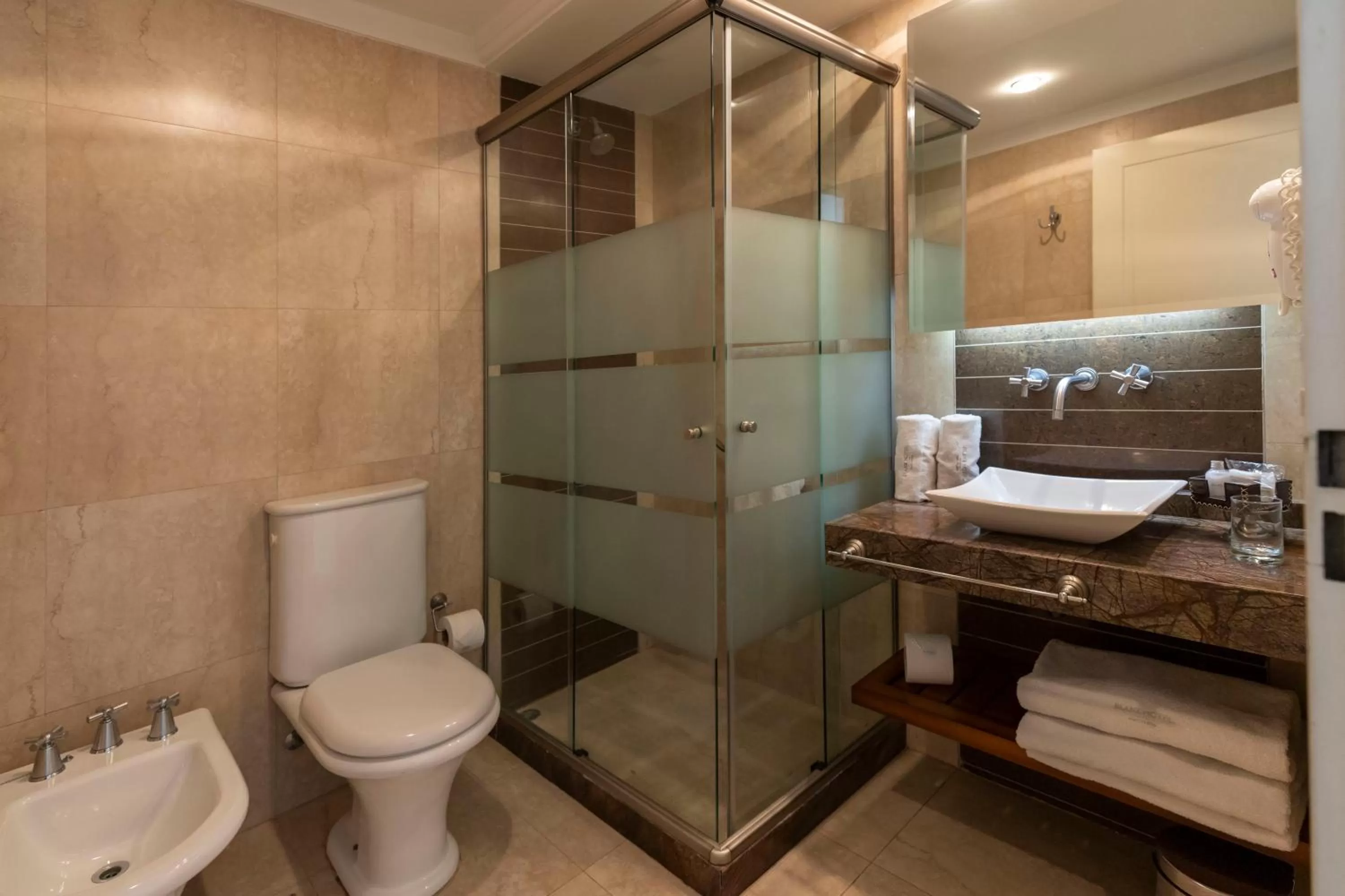 Shower in Blank Hotel Recoleta