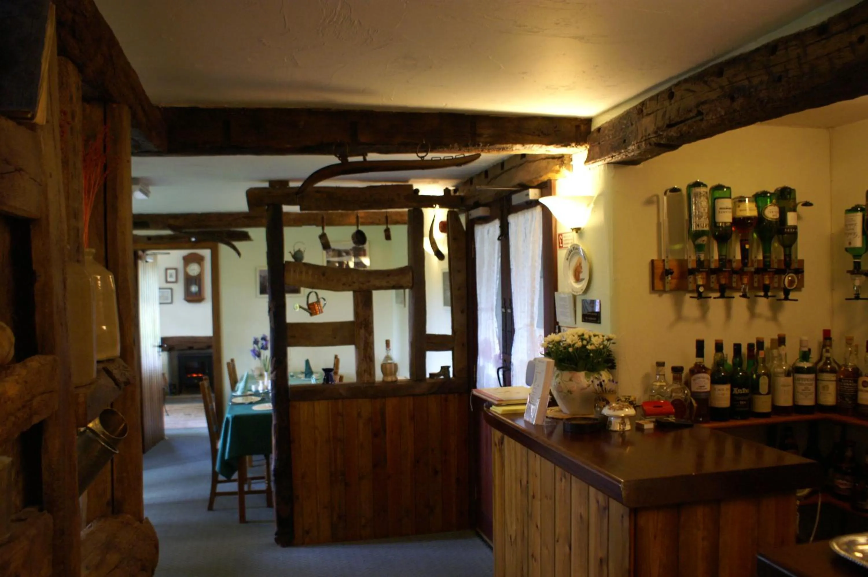 Lounge or bar in Middle Flass Lodge