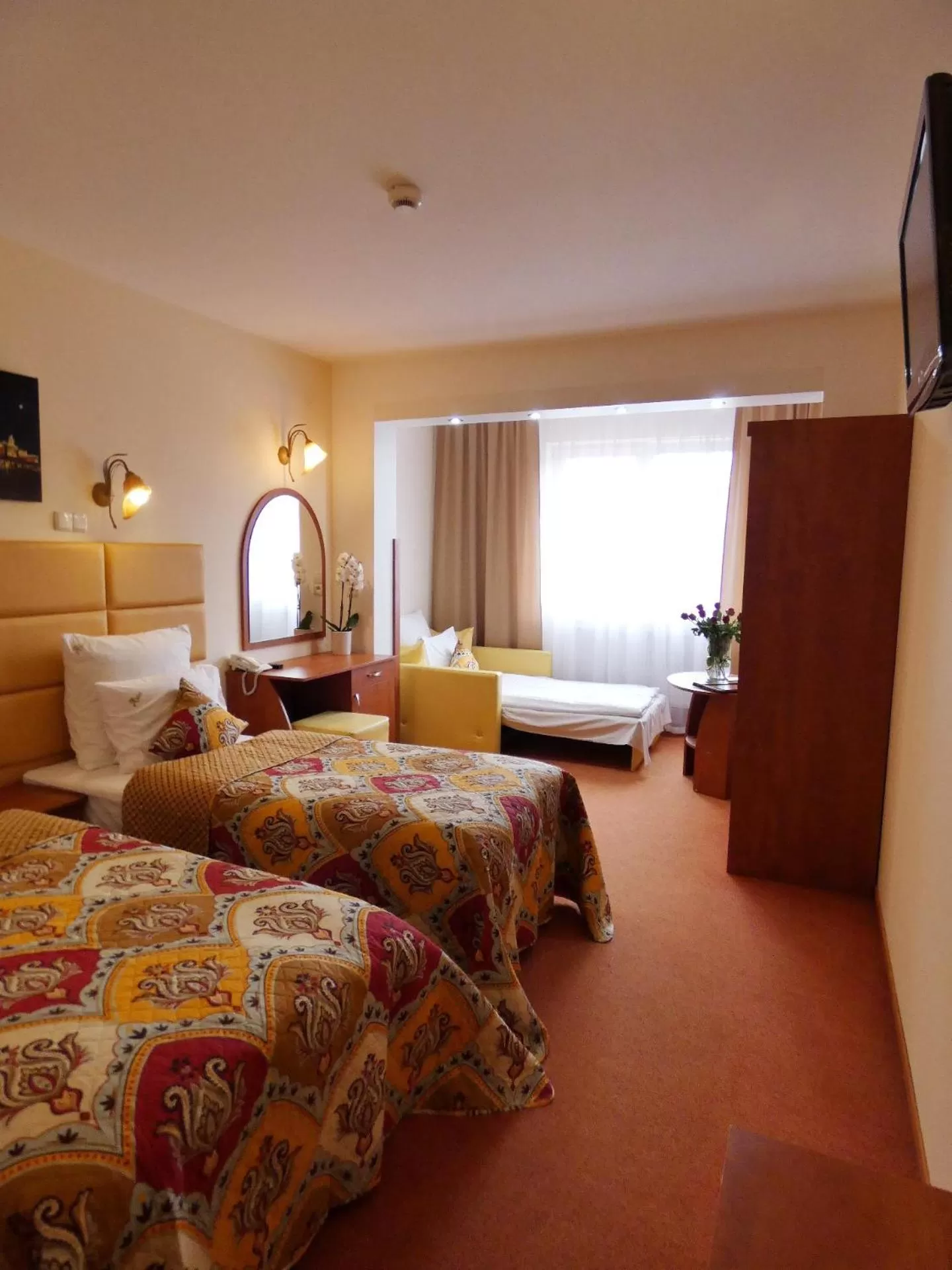 Bed in Aparthotel Adler