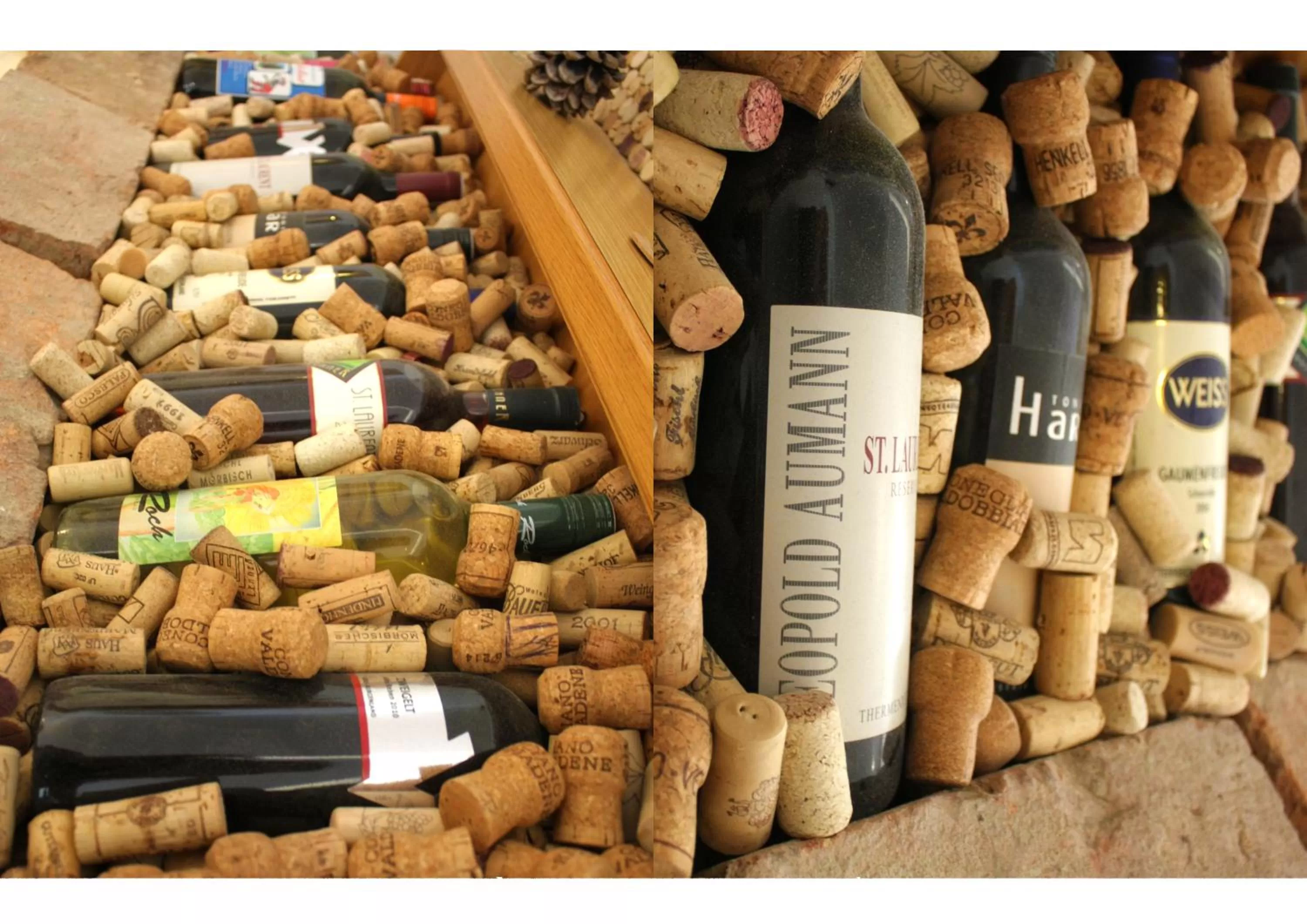 Alcoholic drinks in Hotel Hudelist