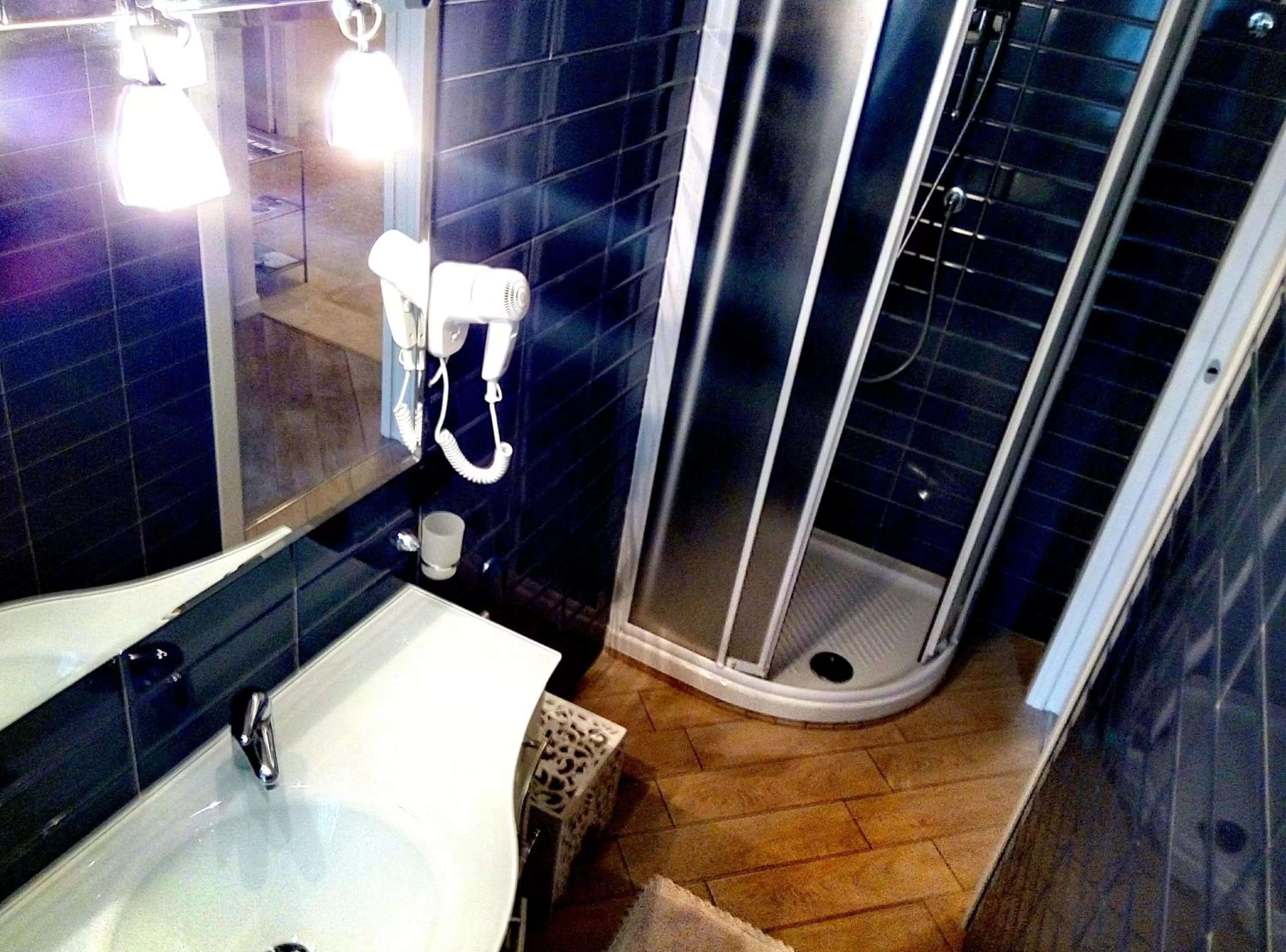 Shower in B&B Borfuro