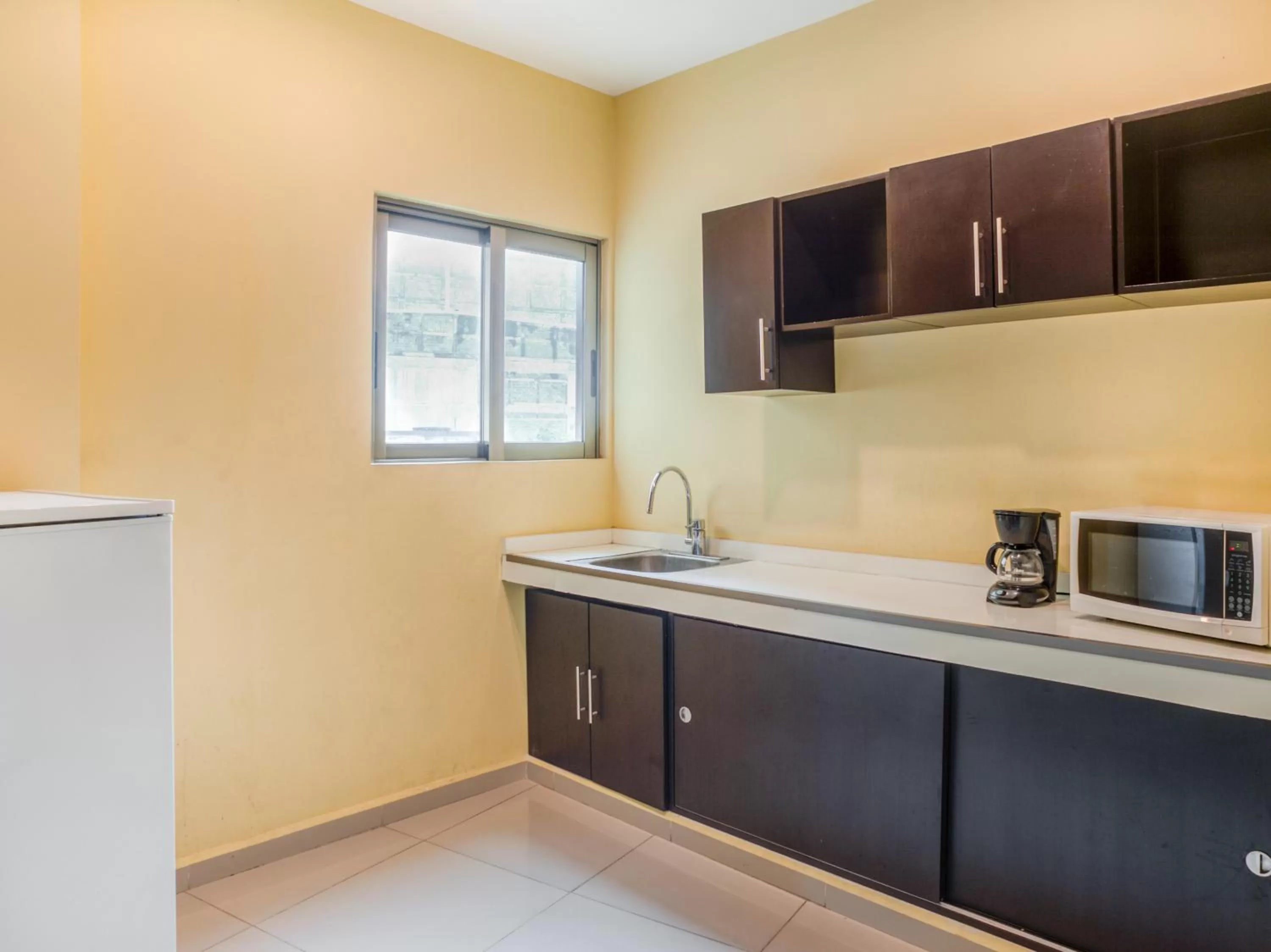 Kitchen or kitchenette in Veracruz Suites Hotel