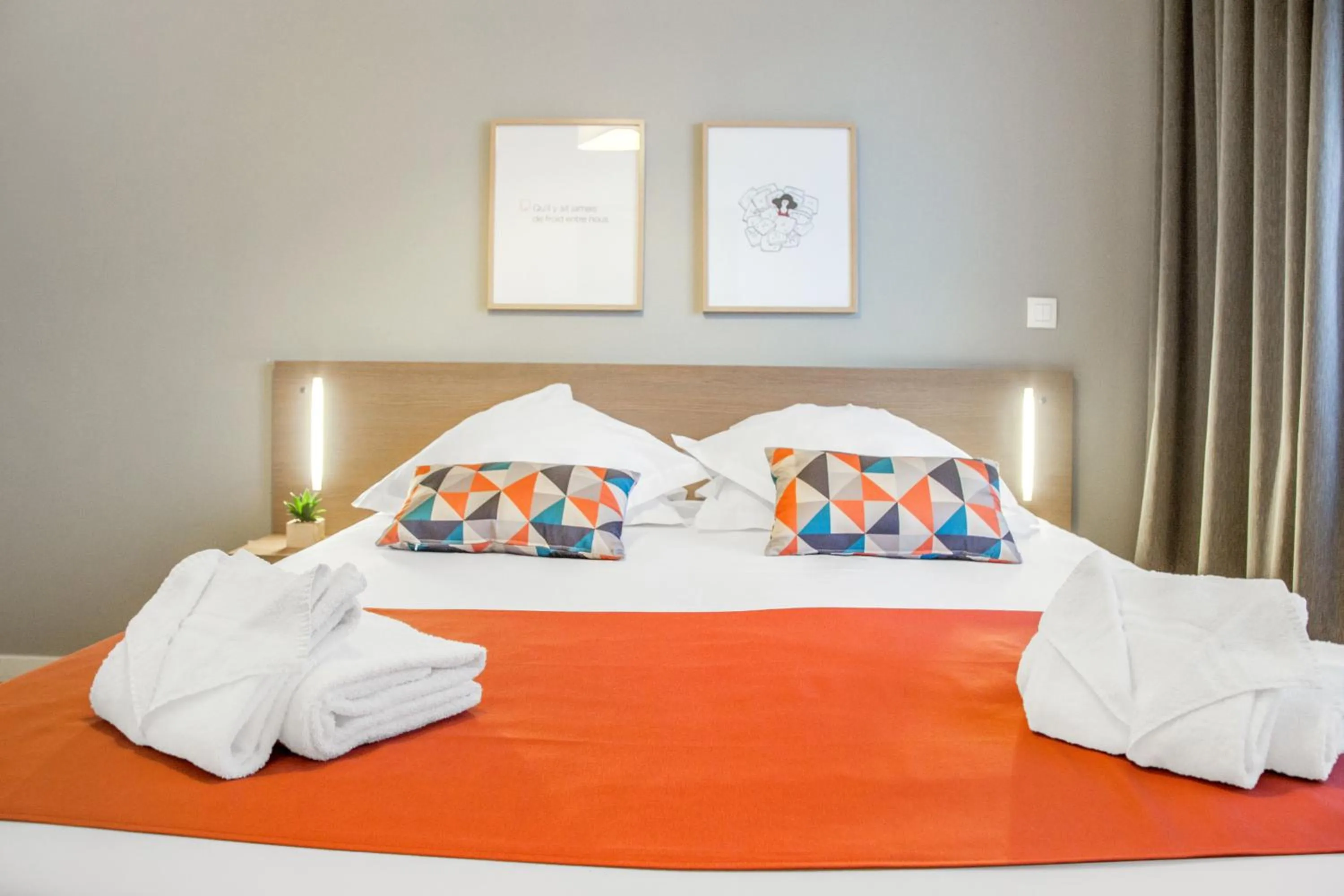 Bed in Appart'City Classic Annemasse Centre - Pays de Genève