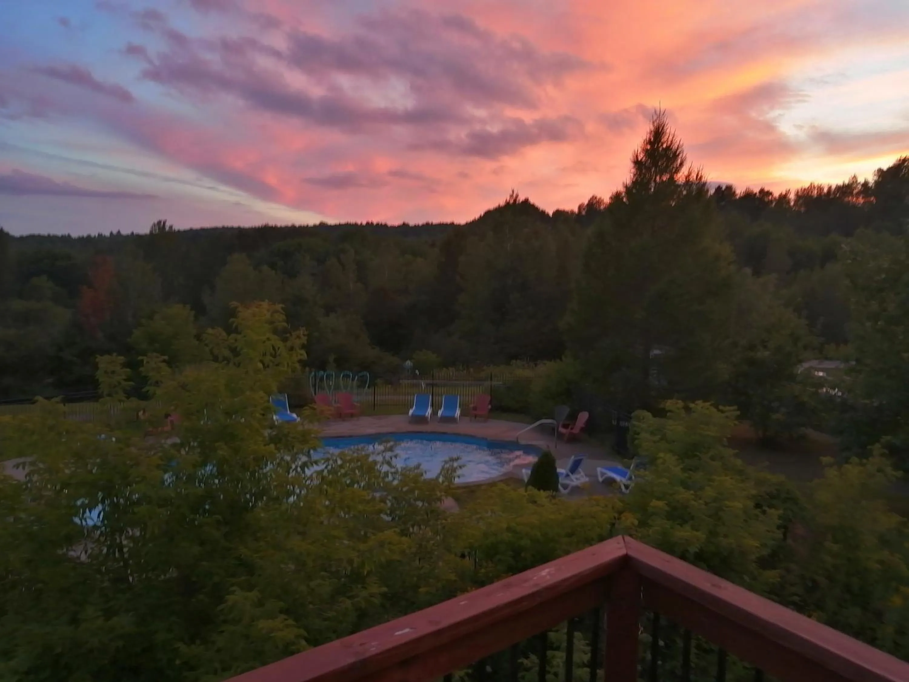 Balcony/Terrace in Condos Hotel Lion D'Or
