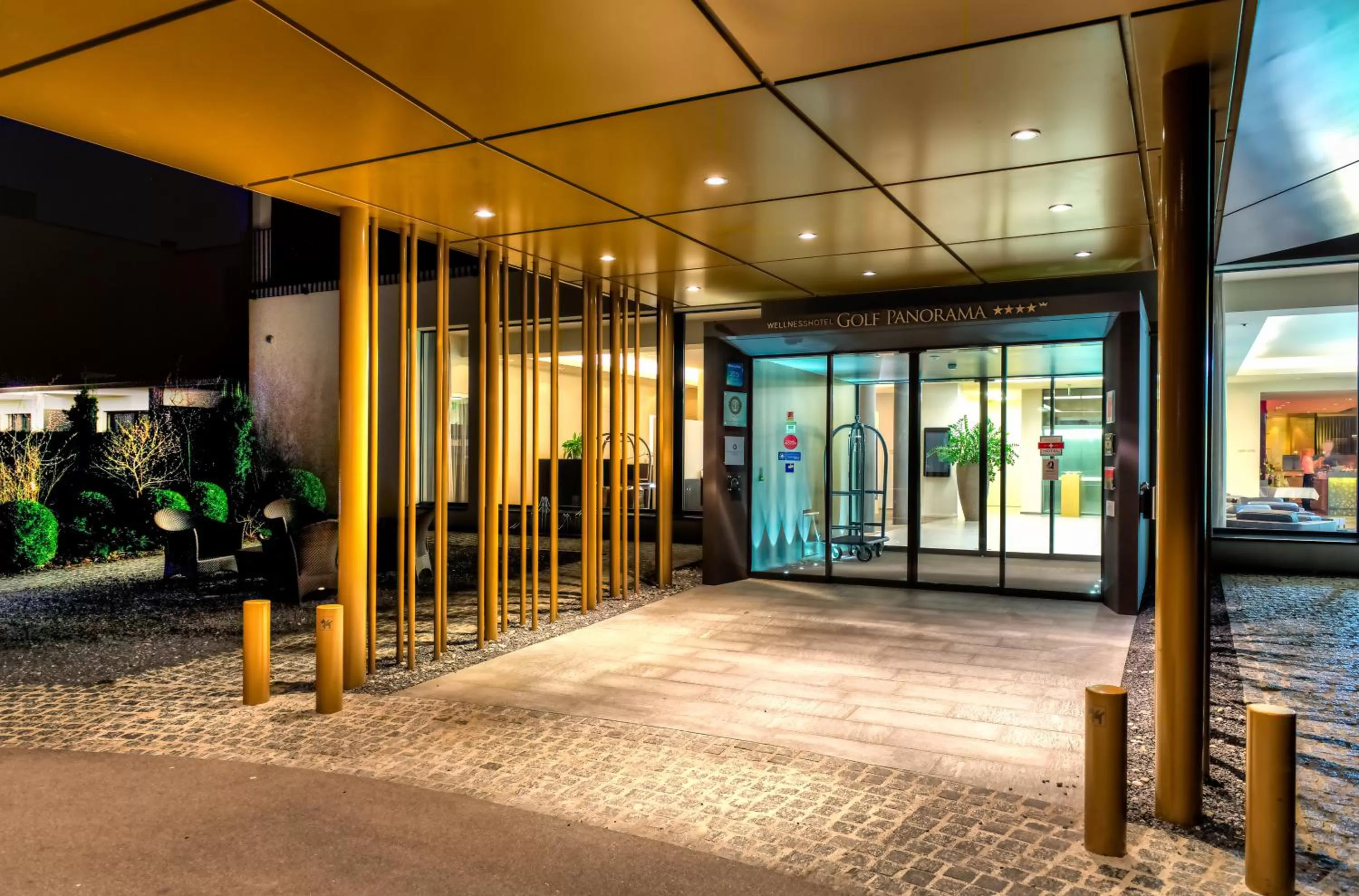 Facade/entrance in Wellnesshotel Golfpanorama