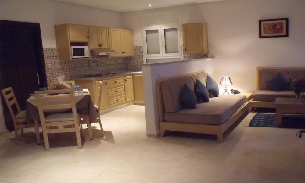 Kitchen or kitchenette in Castilia suites