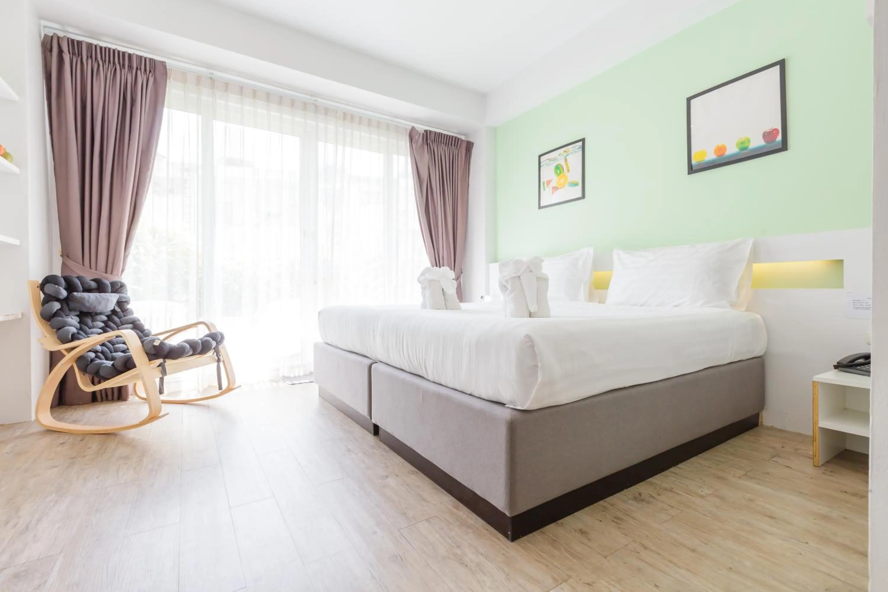 Bedroom, Bed in The Frutta Boutique