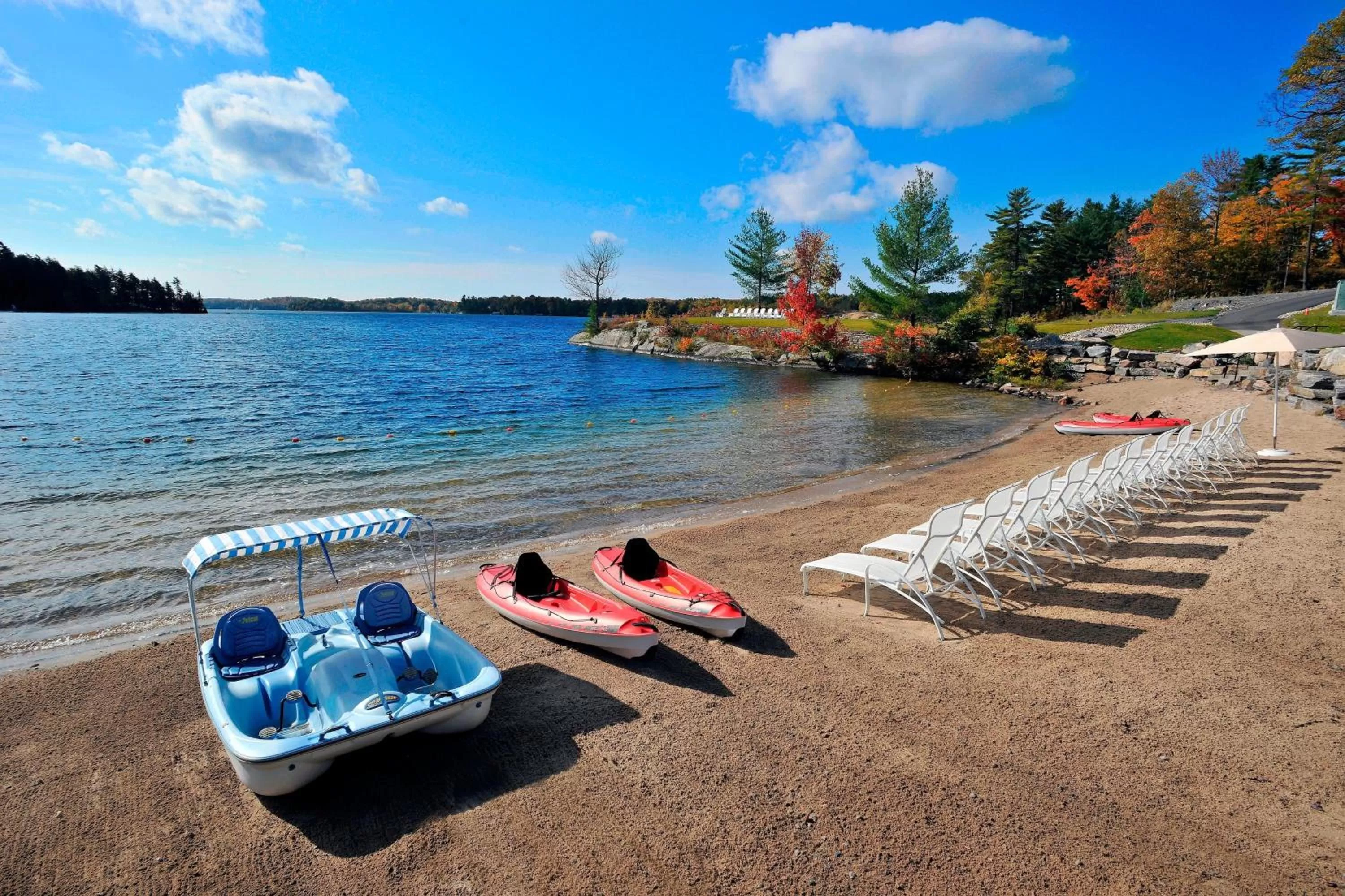 Beach in JW Marriott The Rosseau Muskoka Resort & Spa