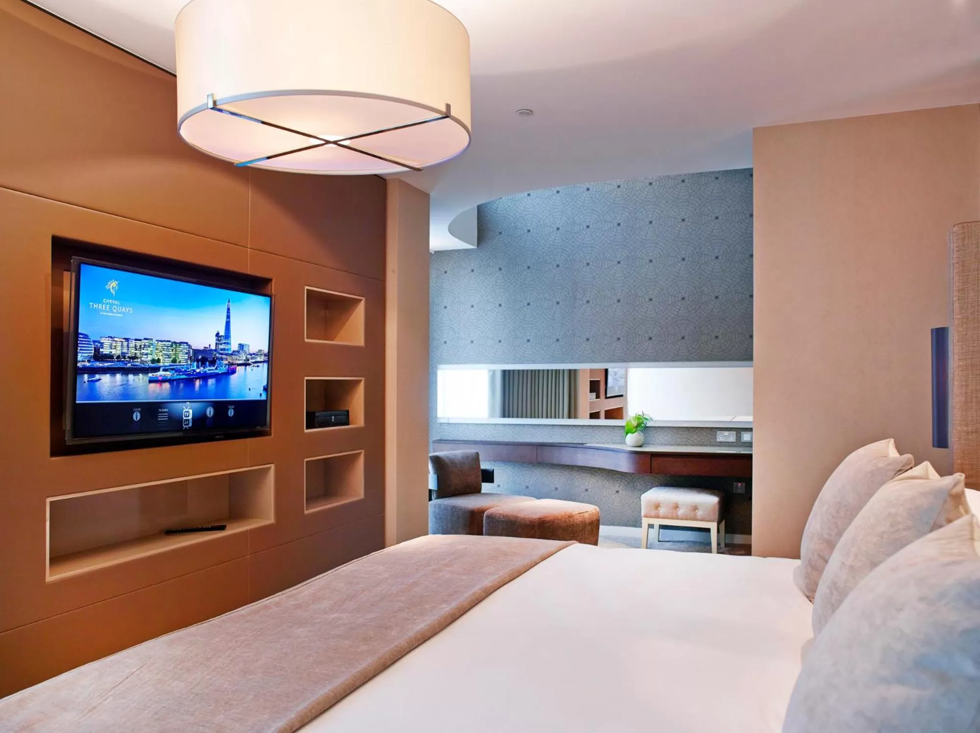 Bed in Cheval Three Quays at The Tower of London