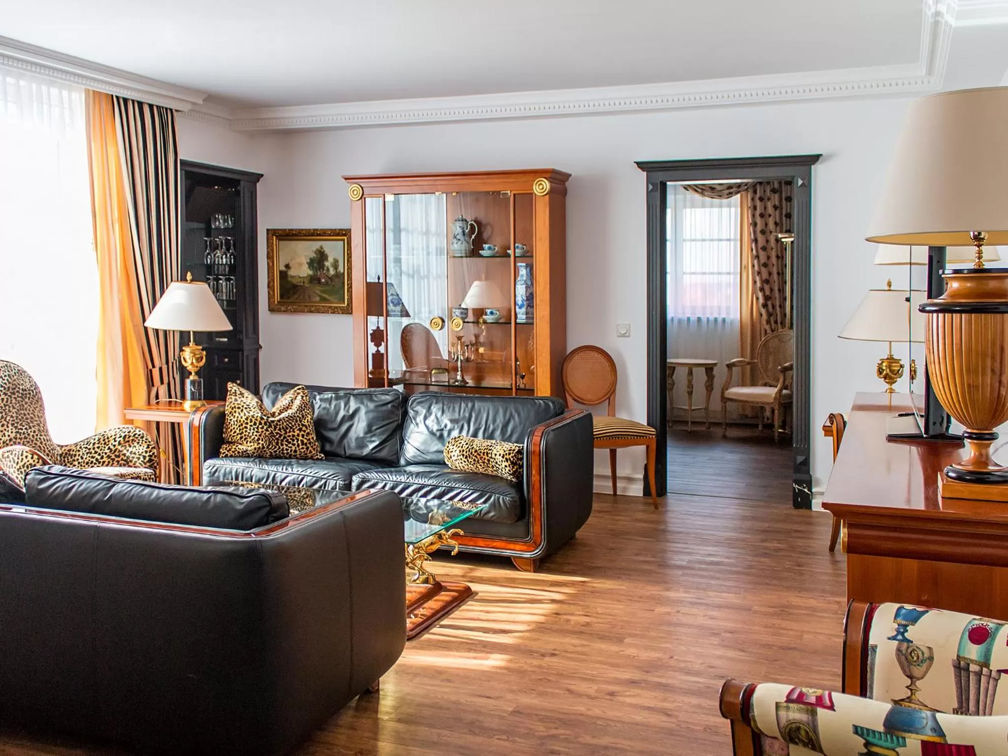 Living room in DORMERO Hotel Halle