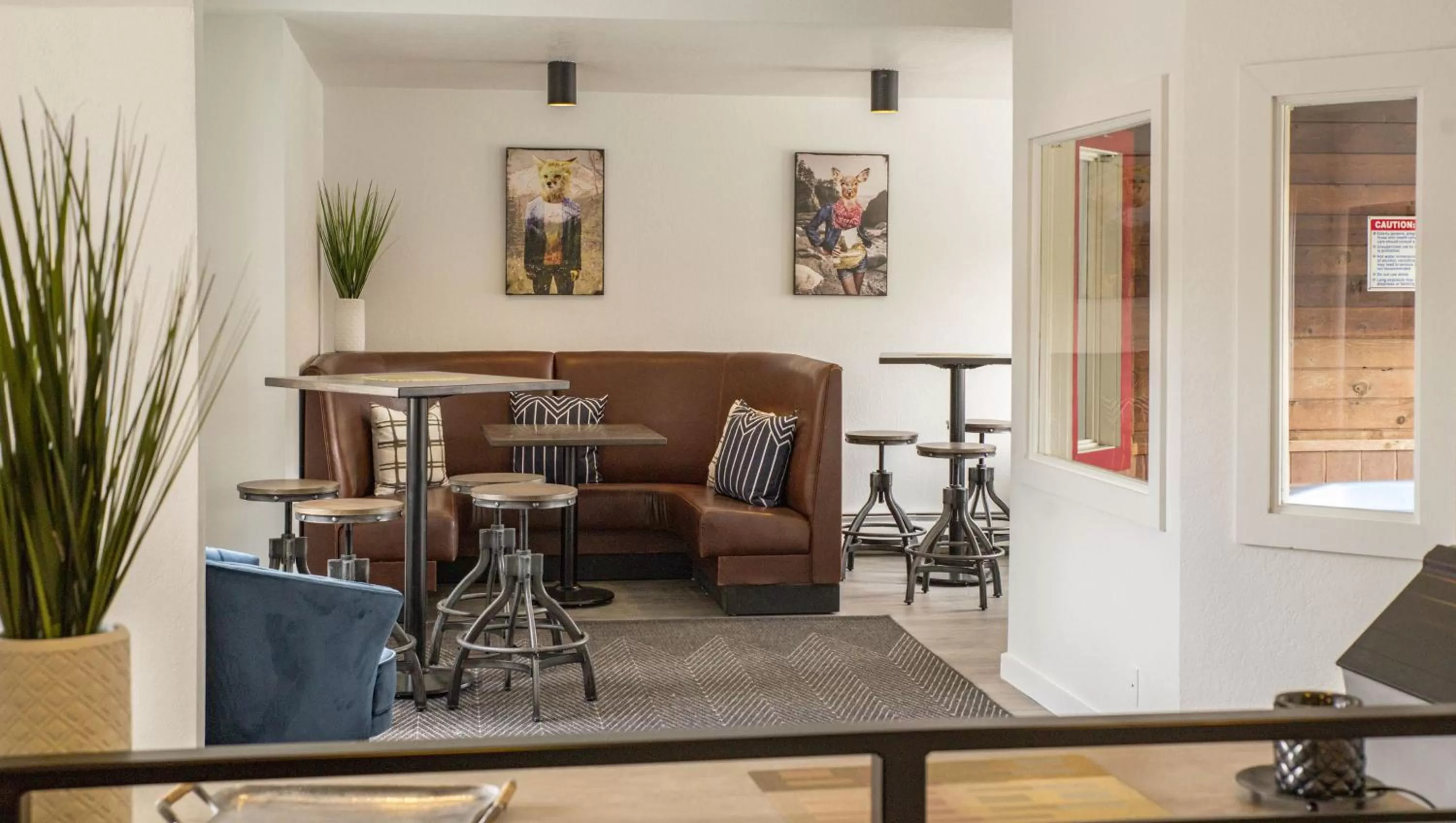 Lobby or reception in The Bristol Hotel