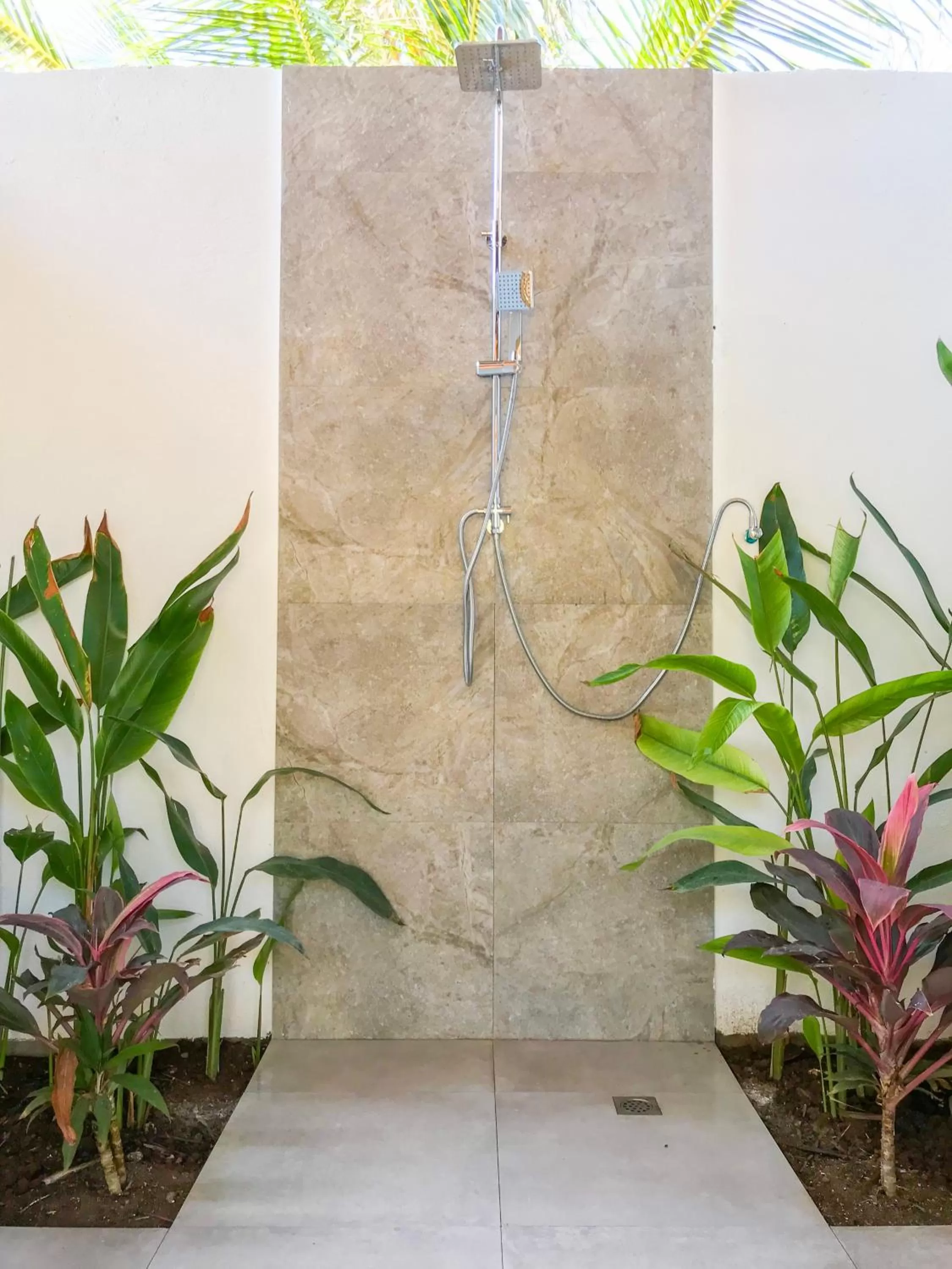 Shower in Mandala Tribe Treehouses