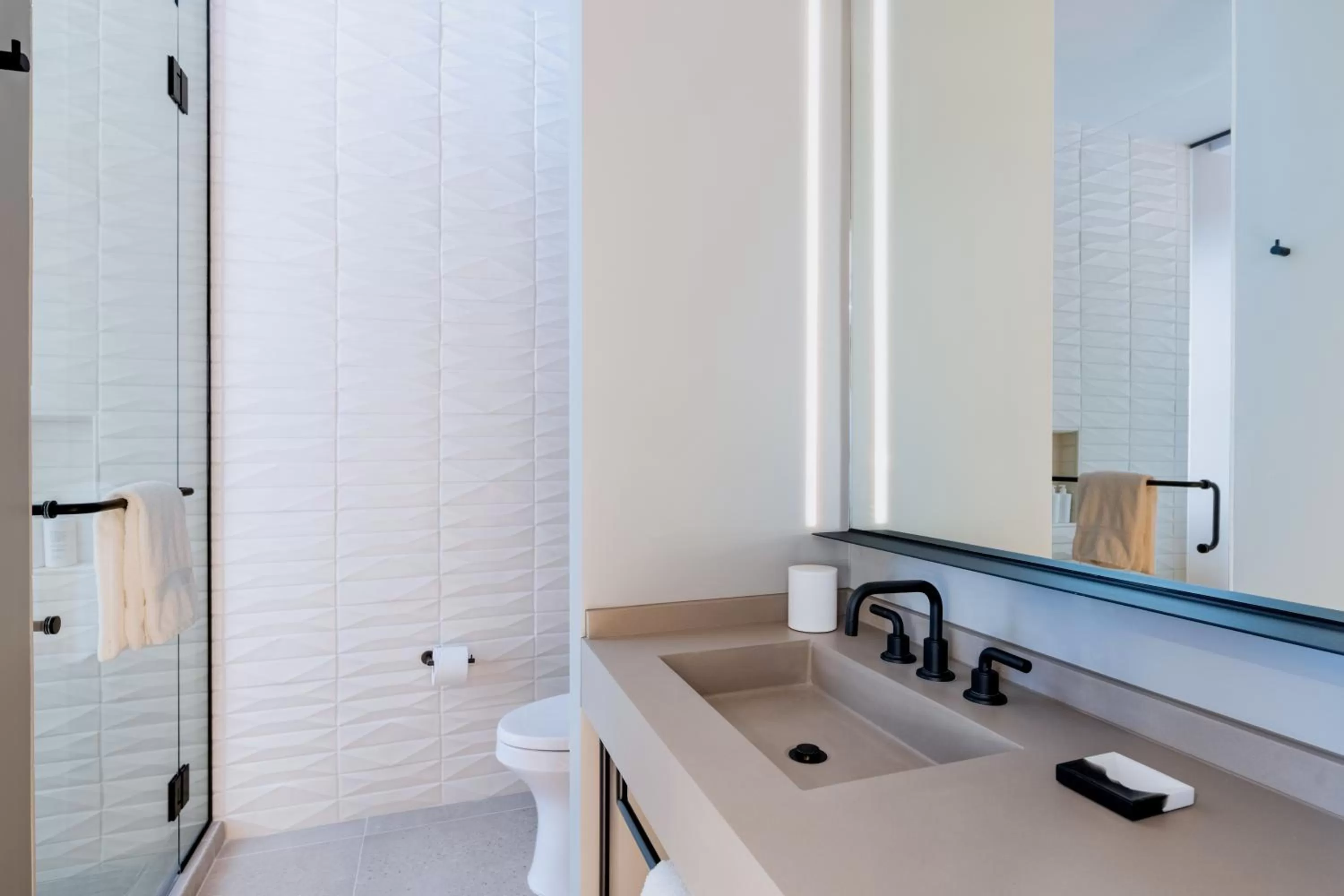 Bathroom in The Shay, a Destination by Hyatt