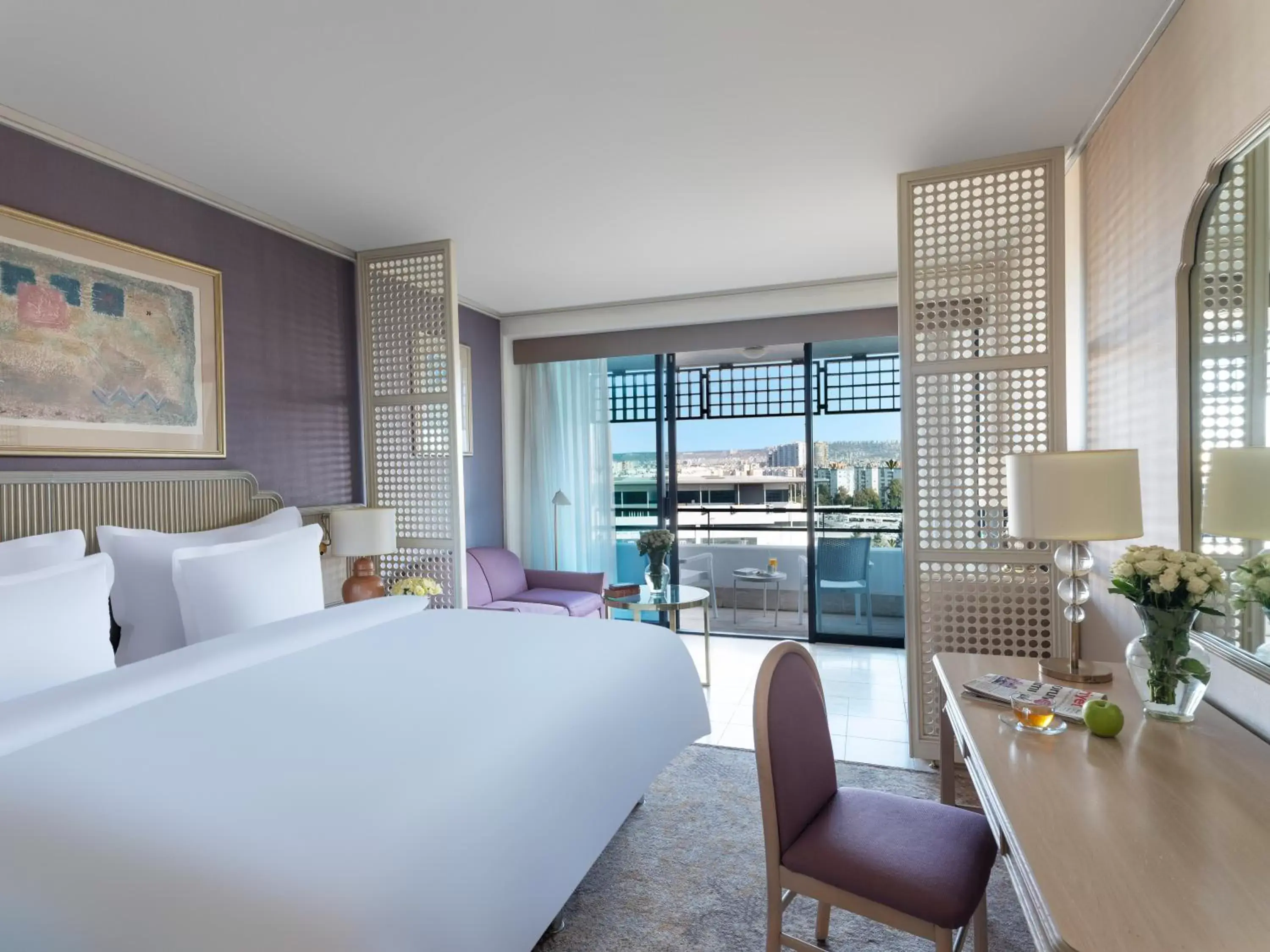 Deluxe King Bed Room with City View in Rixos Downtown Antalya - The Land Of Legends Access Deluxe King Bed Room with City View in Rixos Downtown Antalya - The Land Of Legends Access