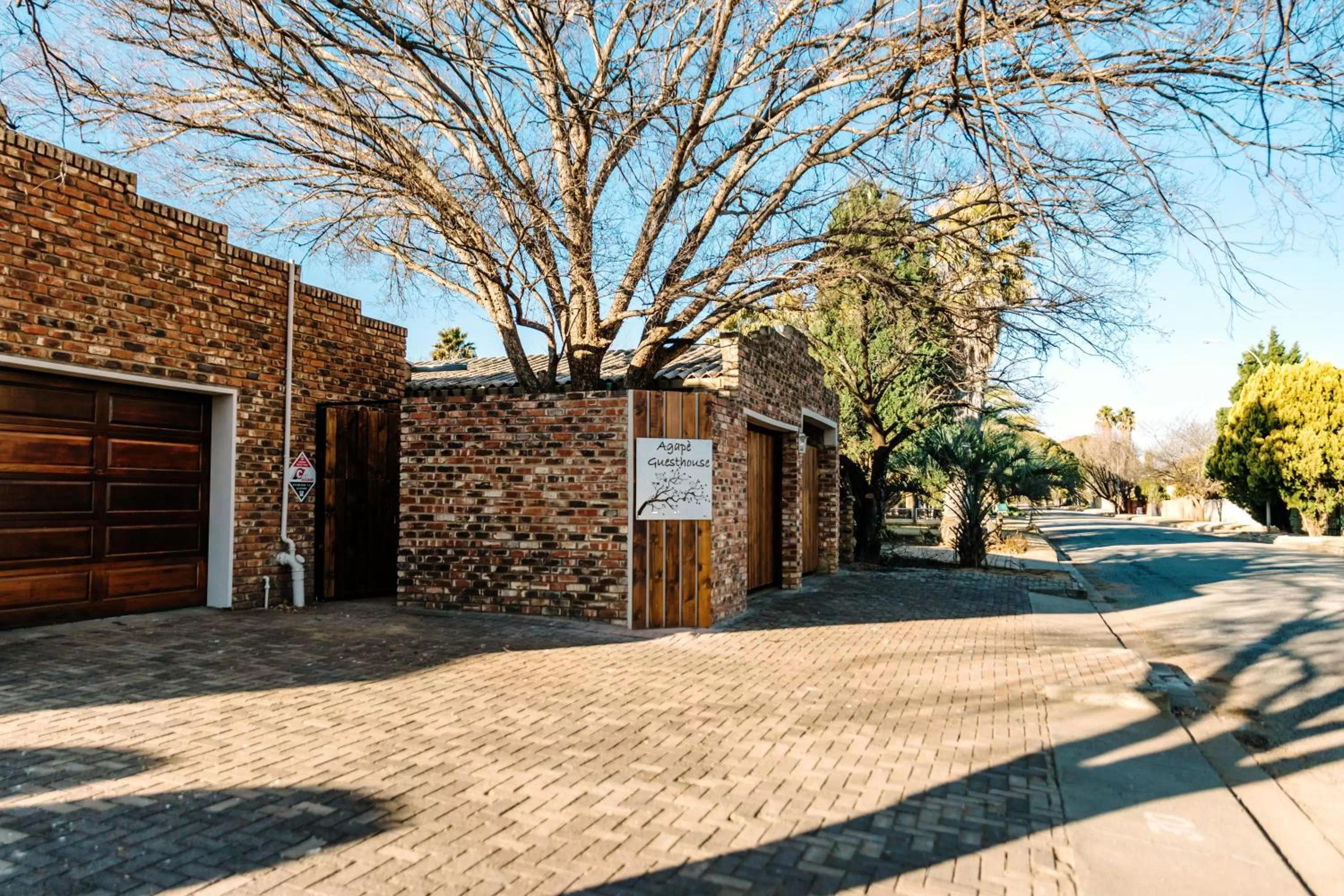 Property building in Agapé Boutique Guesthouse Bothaville