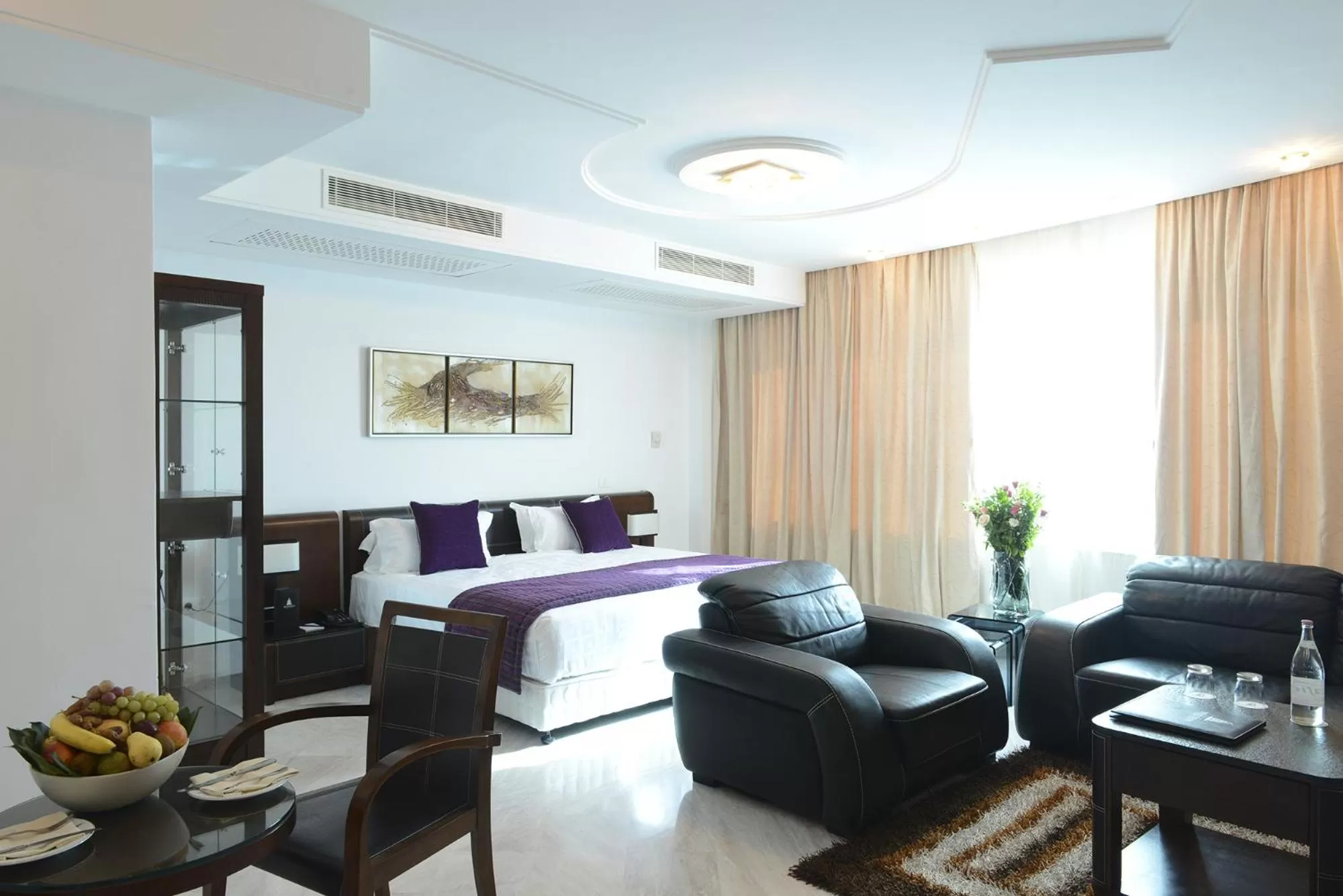 Bedroom, Bed in The Penthouse Suites Hotel