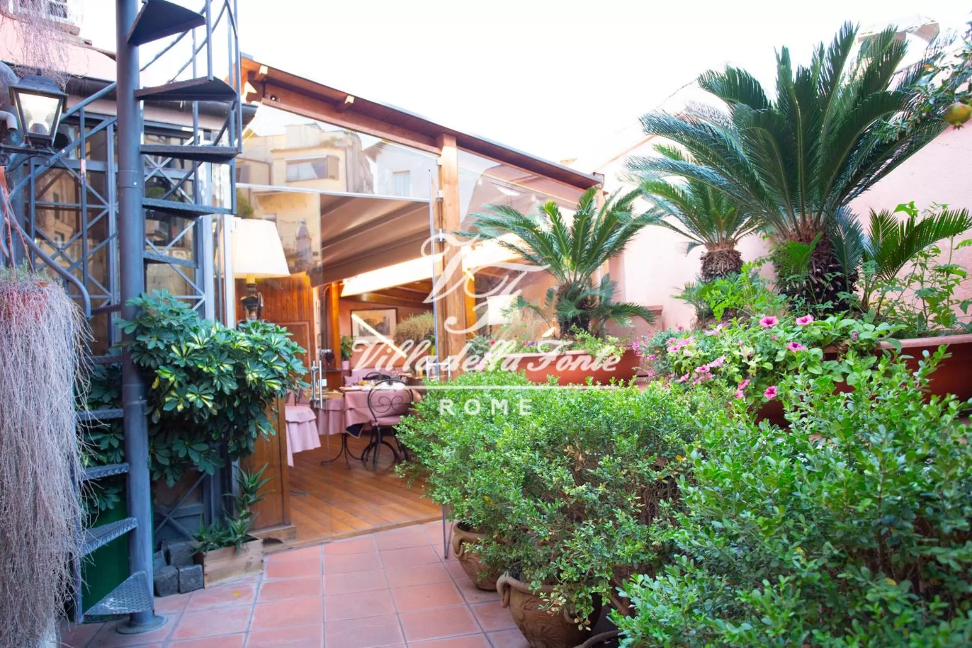 Patio in Villa della Fonte