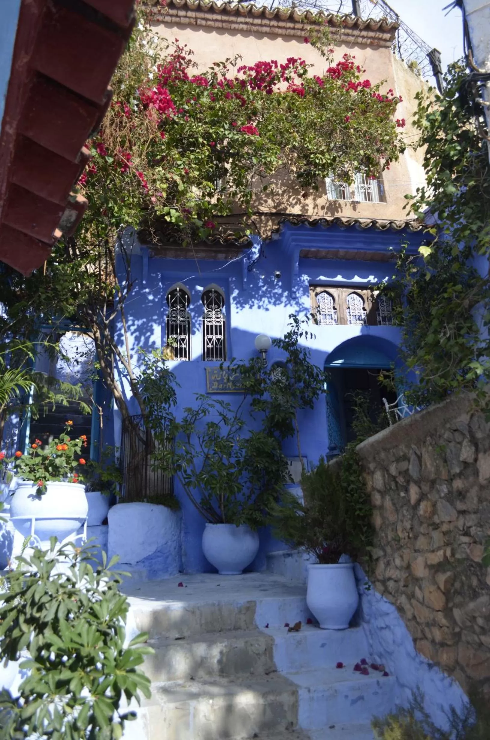 Facade/entrance, Winter in Dar Meziana