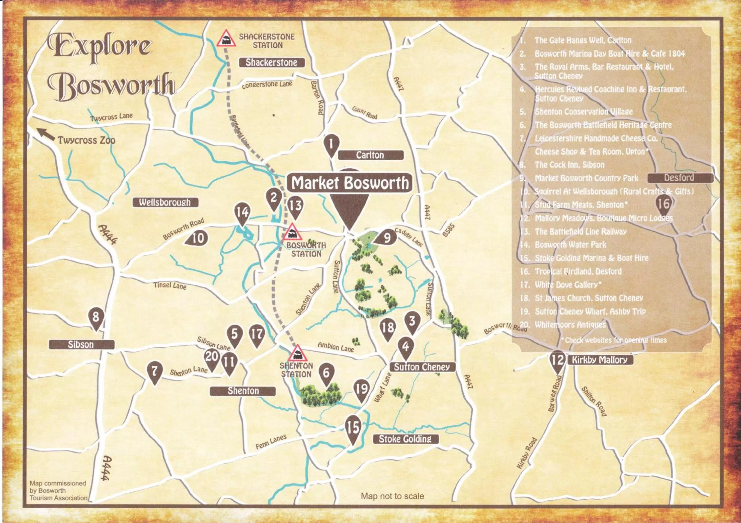 Neighbourhood in Bosworth Hall Hotel & Spa