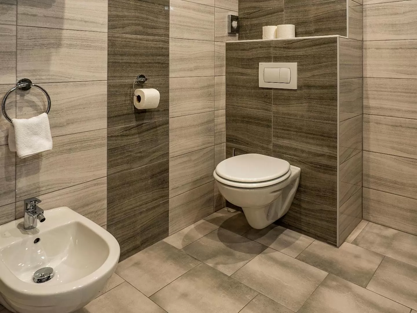 Bathroom in Hotel Olympia Česká Lípa