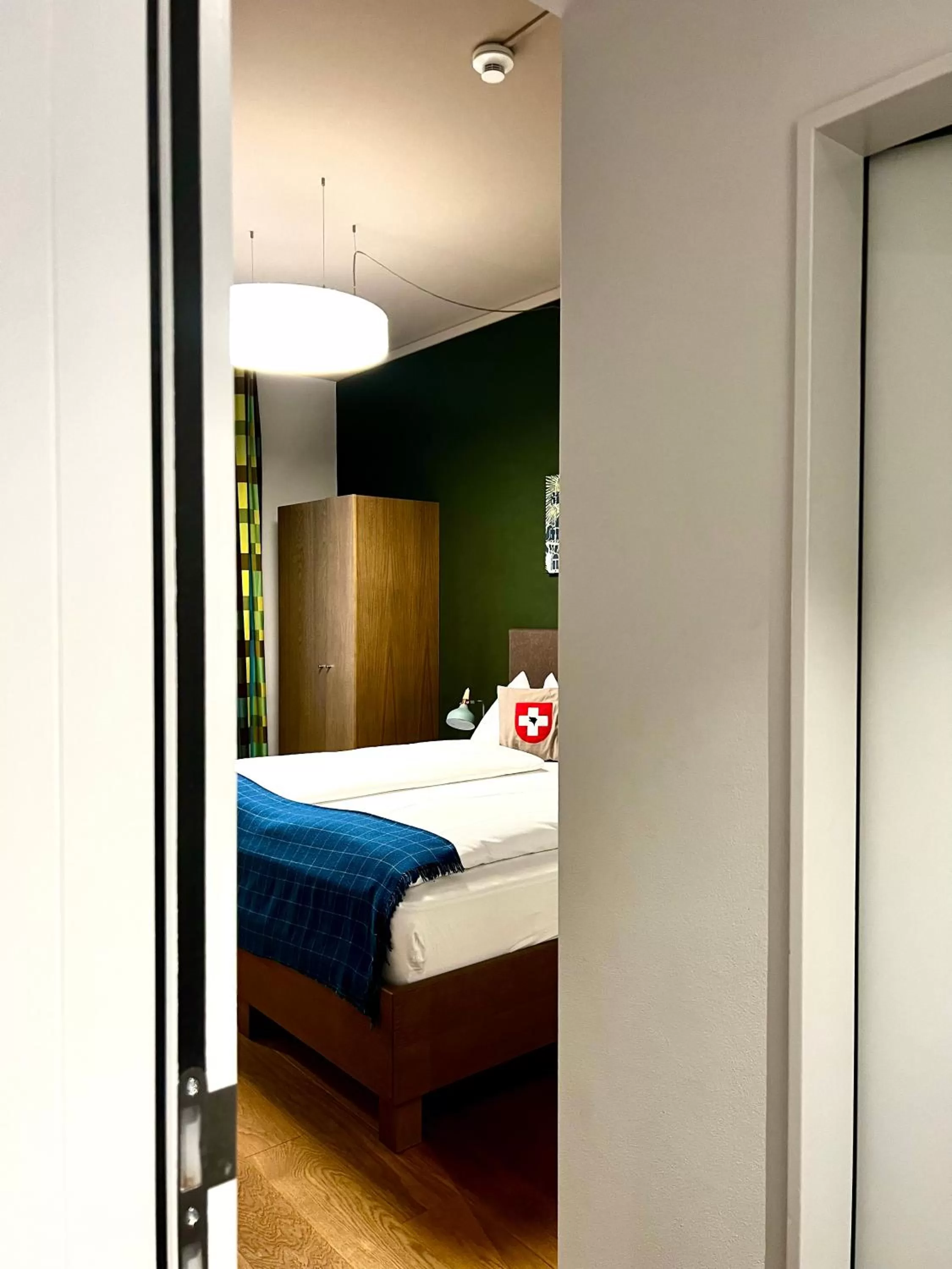 Photo of the whole room, Bed in Hotel Bären am Bundesplatz