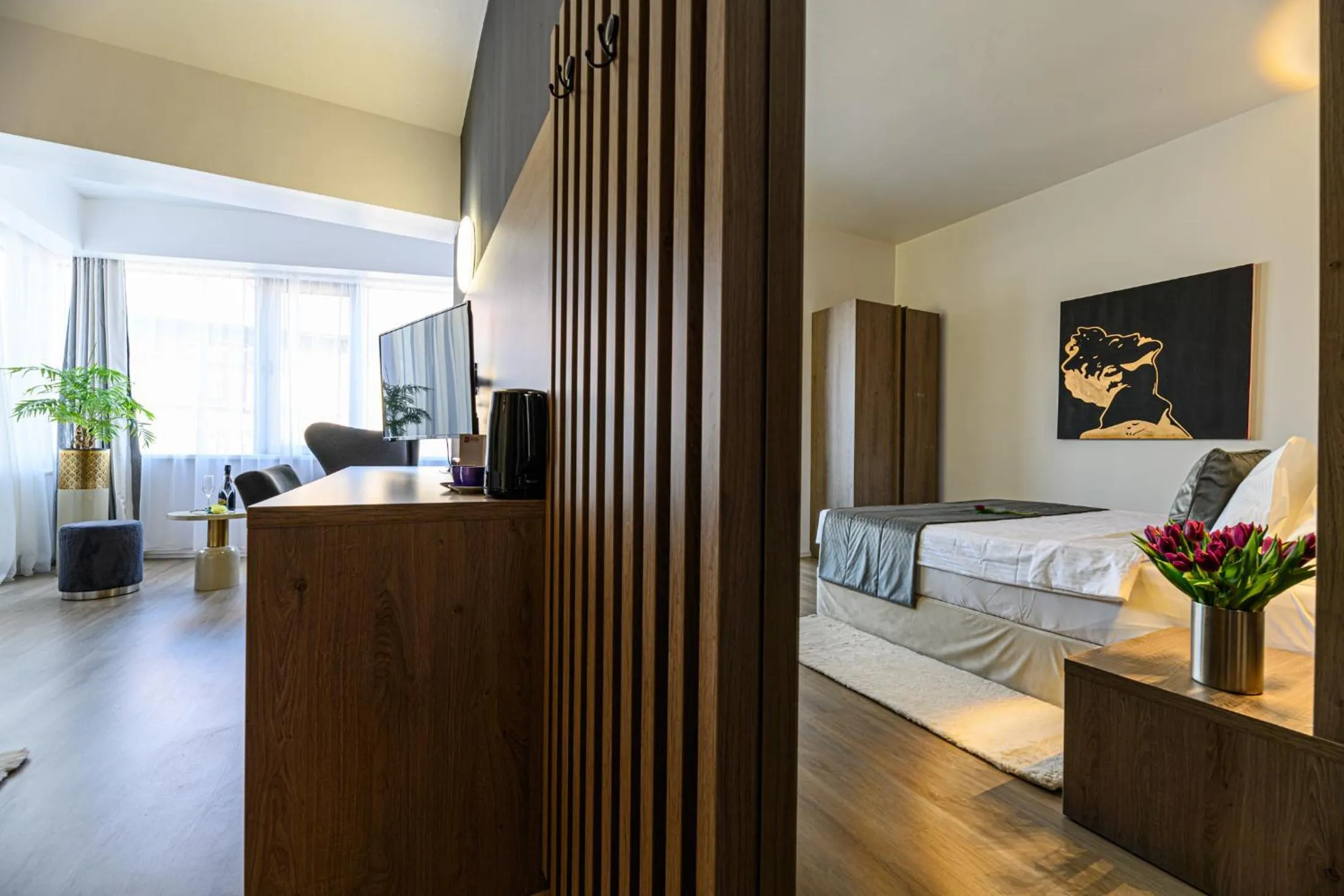 Photo of the whole room, Bed in Unique Boutique