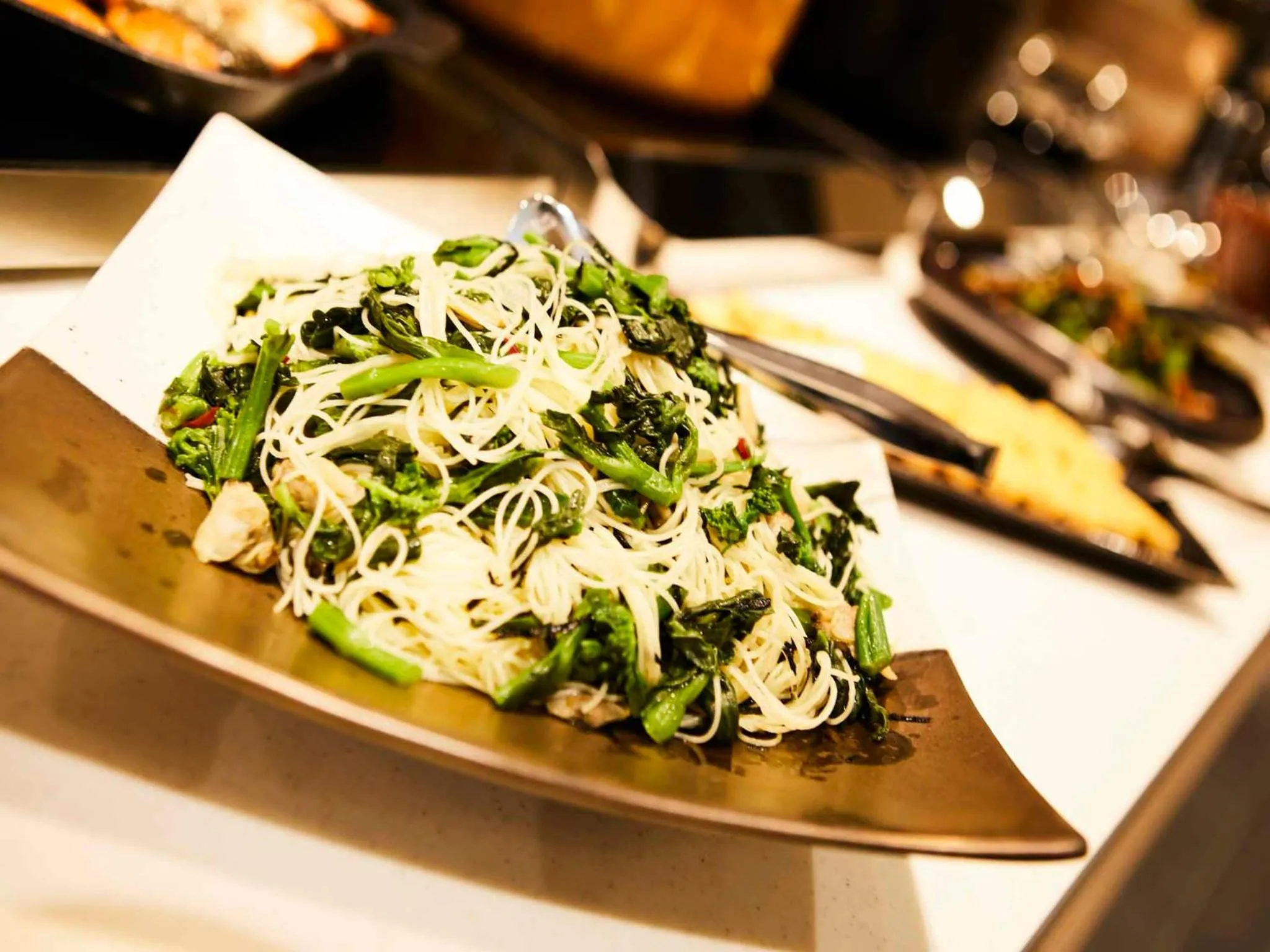 Buffet breakfast in Hotel Intergate Tokyo Kyobashi