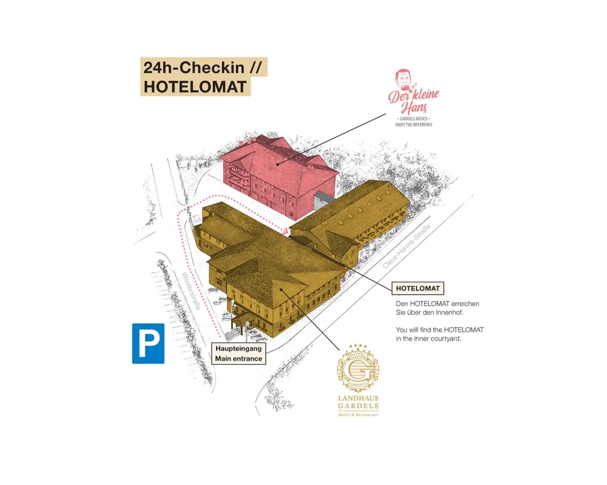 Bird's eye view in Der Kleine Hans - GARDELS Basics