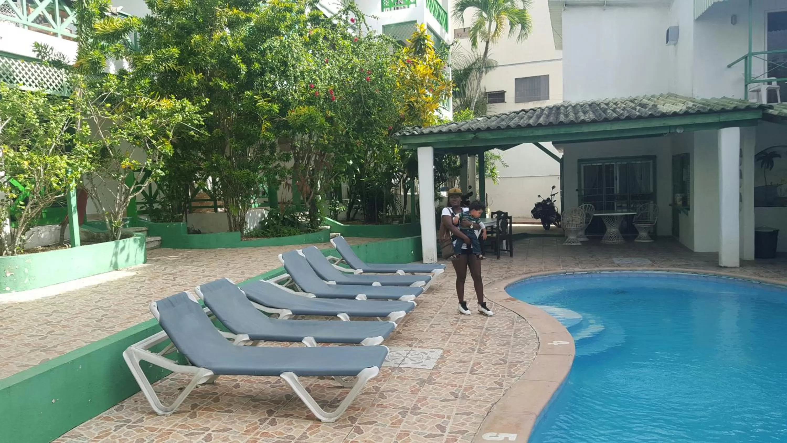 Swimming pool in Terraza del Caribe