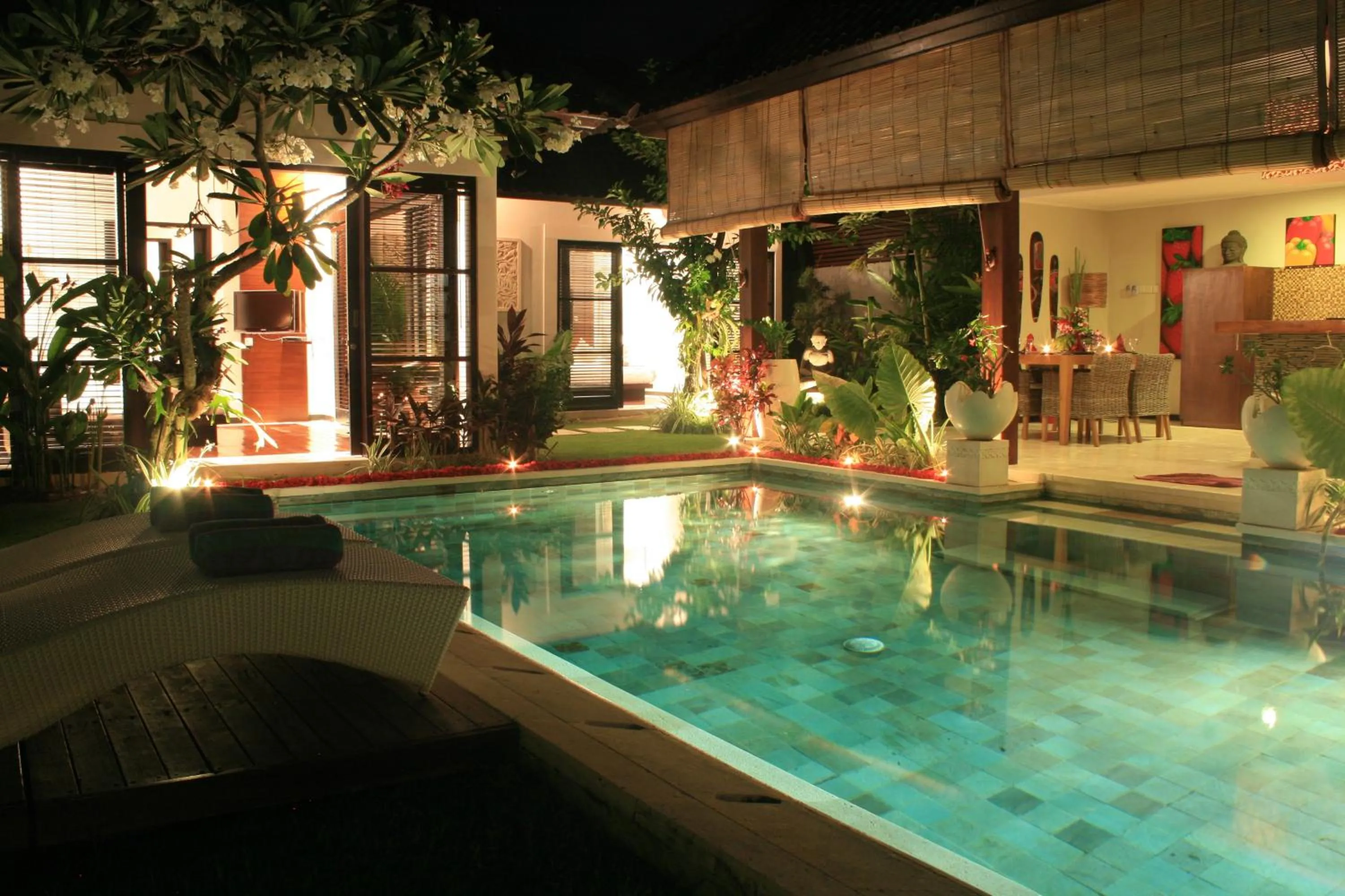 Swimming pool in Katala Suites and Villas