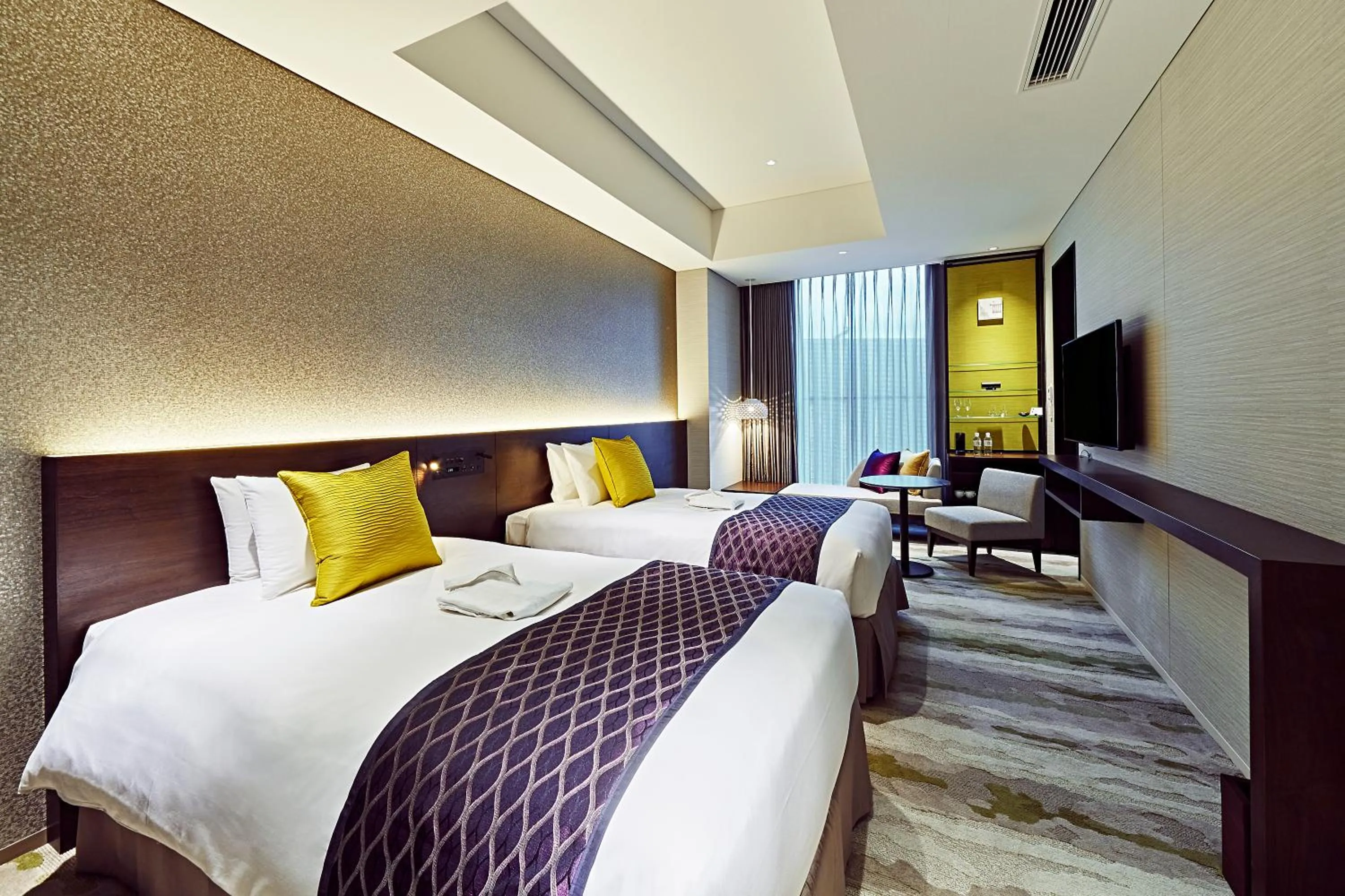 Bedroom, Bed in The Gate Hotel Tokyo by Hulic