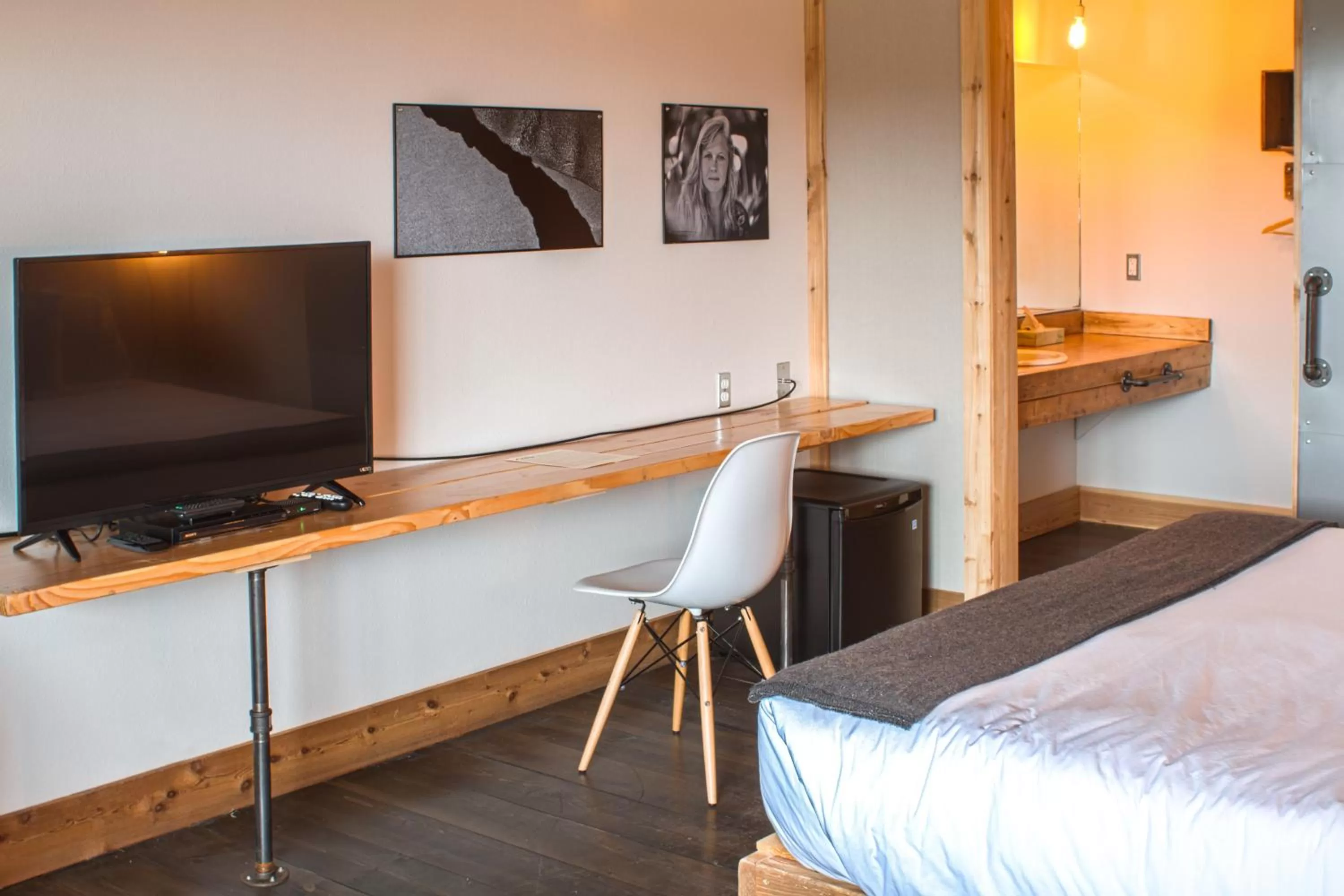 Decorative detail, Bed in Ashore Hotel