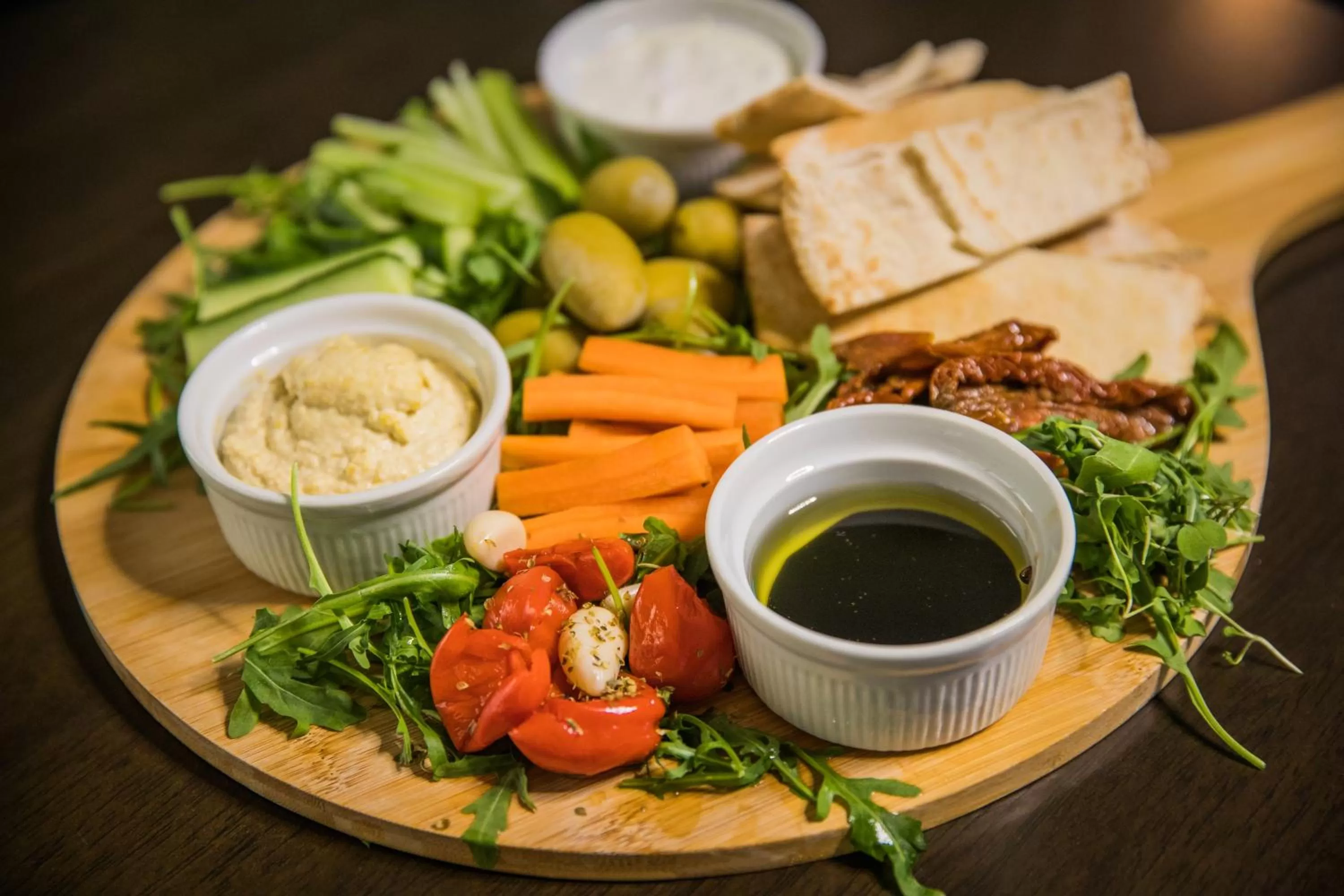 Food and drinks in The Old Hall Hotel