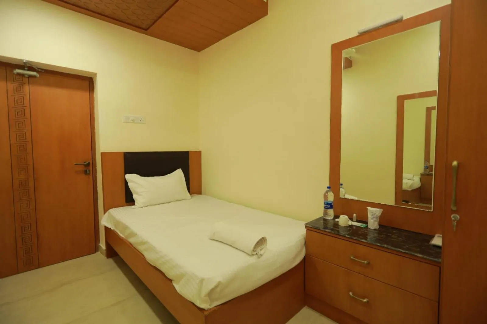 Bedroom, Bed in Hotel Ashok Palace