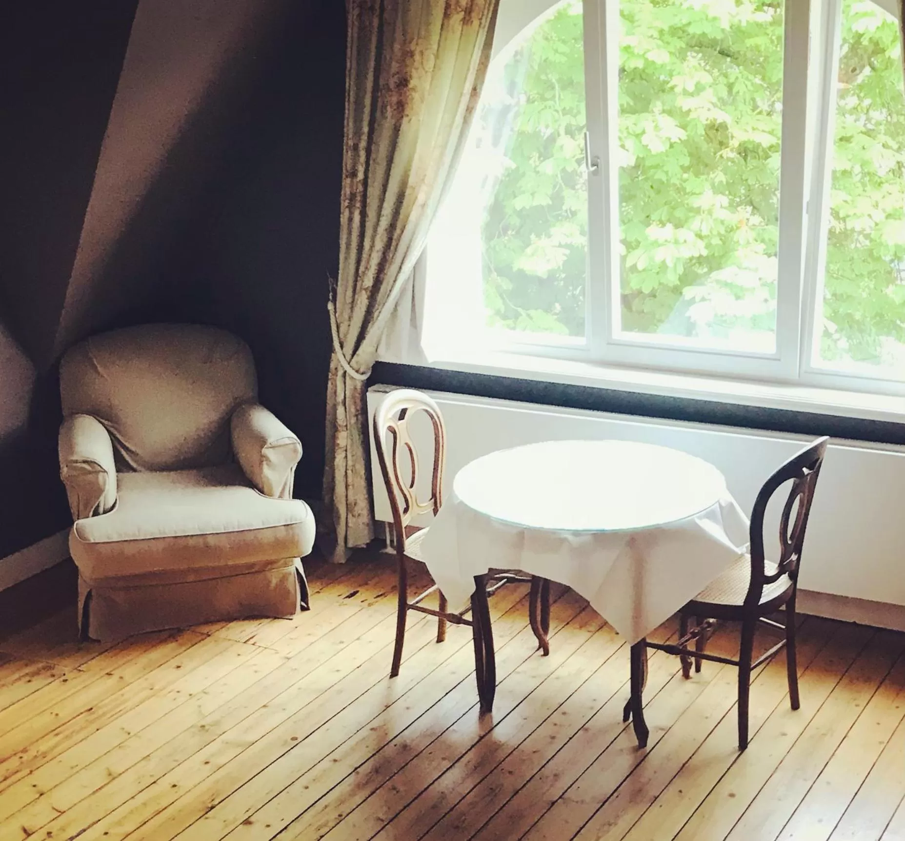 Seating area in B&B 't Kasteel & 't Koetshuys
