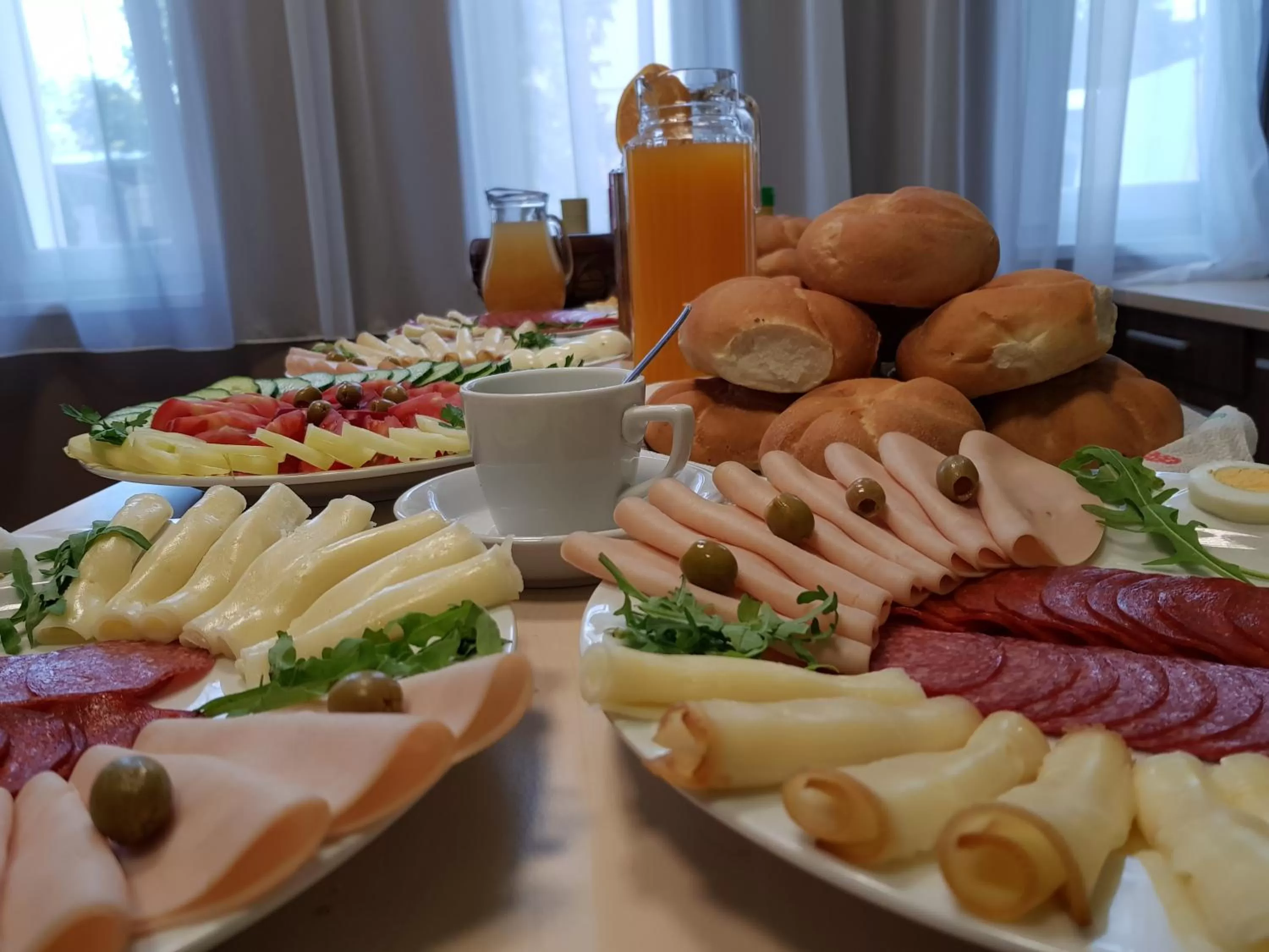 Breakfast in Petra Hotel