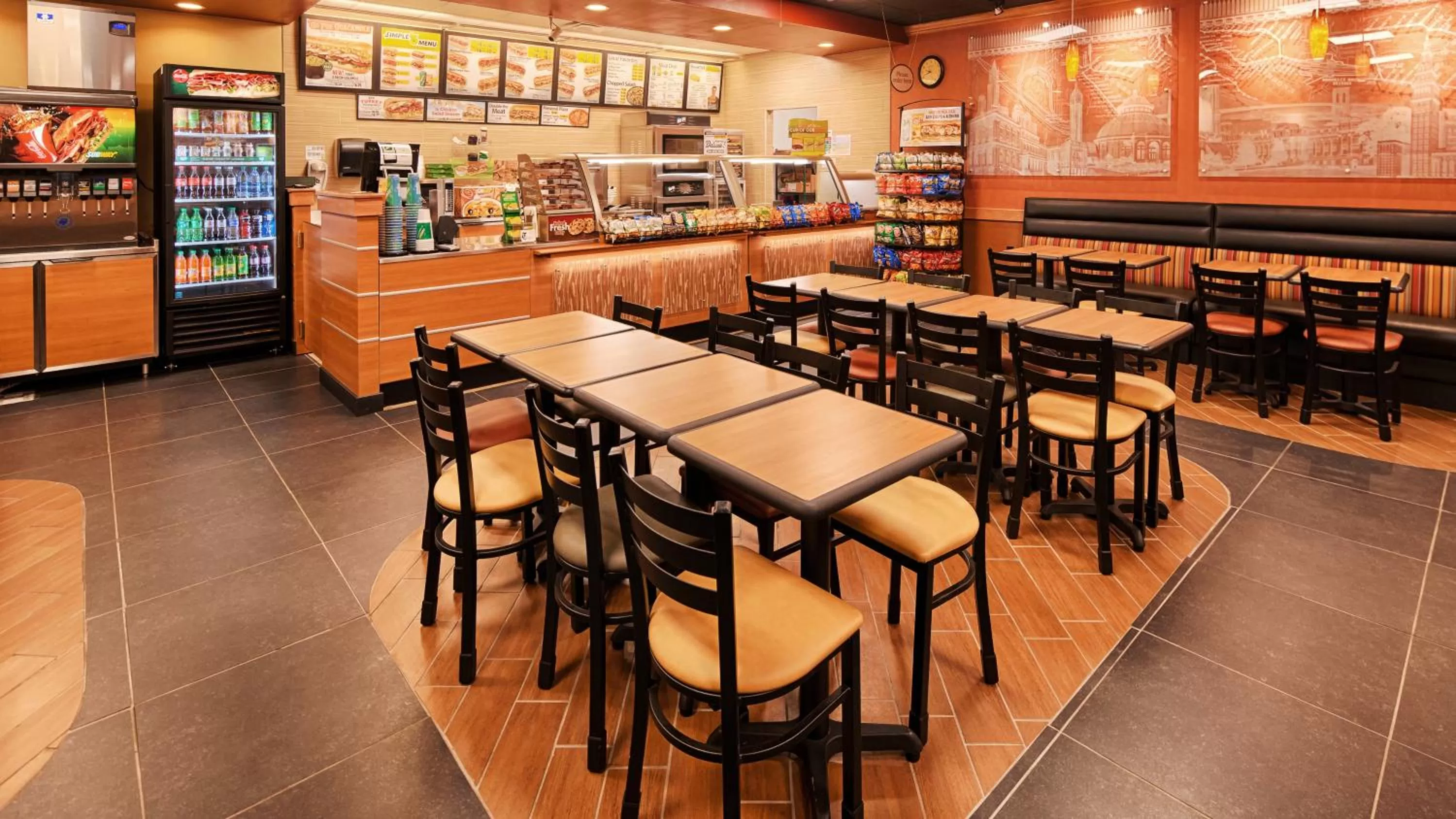 Restaurant/places to eat in Best Western Tulsa Airport