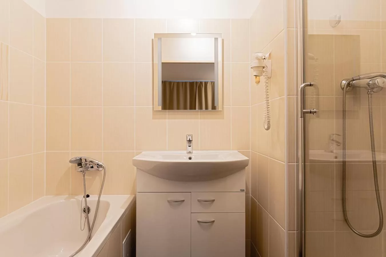 Bathroom in Hotel Slezan